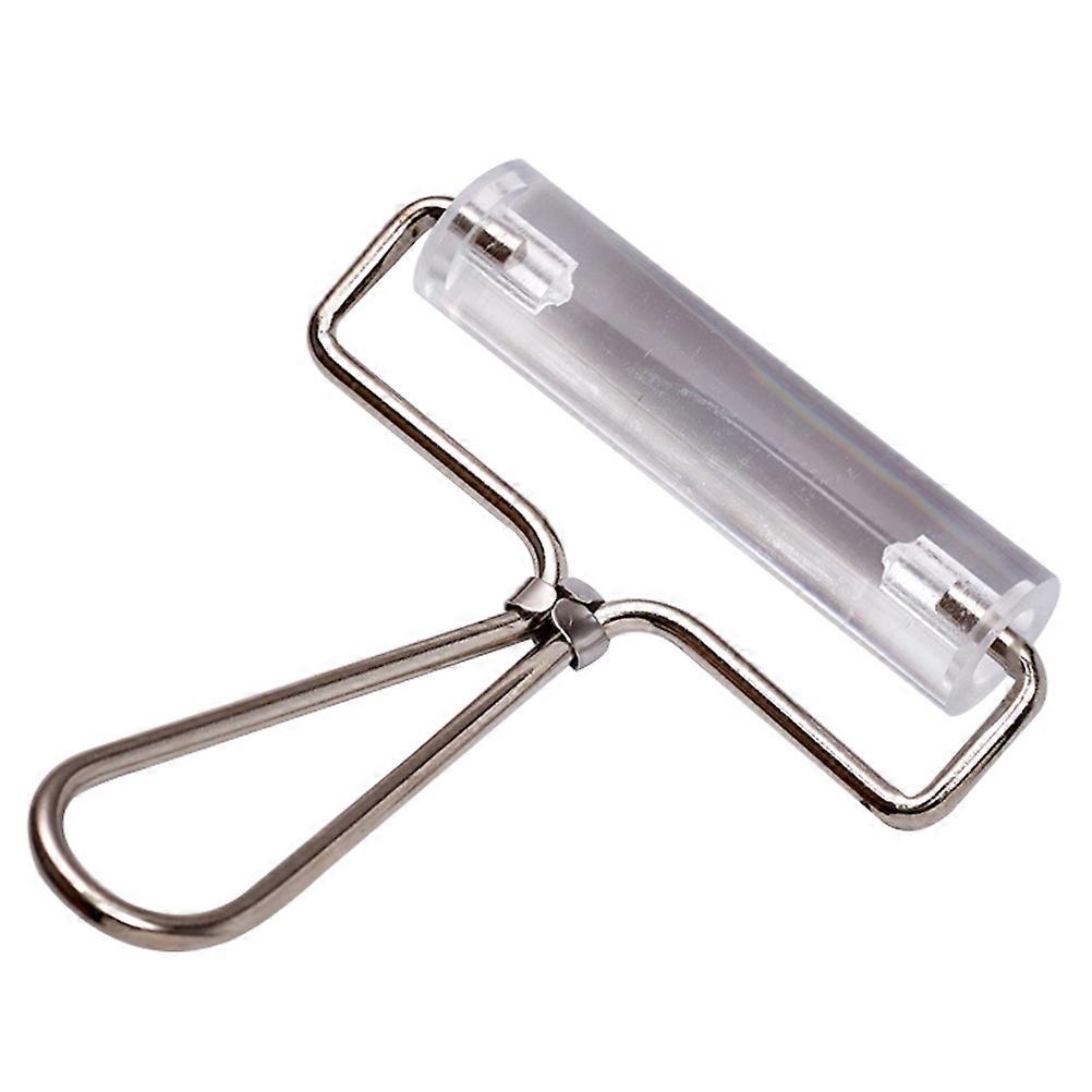 Transparent Acrylic Clay Roller Tool for DIY Crafts – Comfortable Grip, Durable, for Stamping, Embossing, and Art Projects