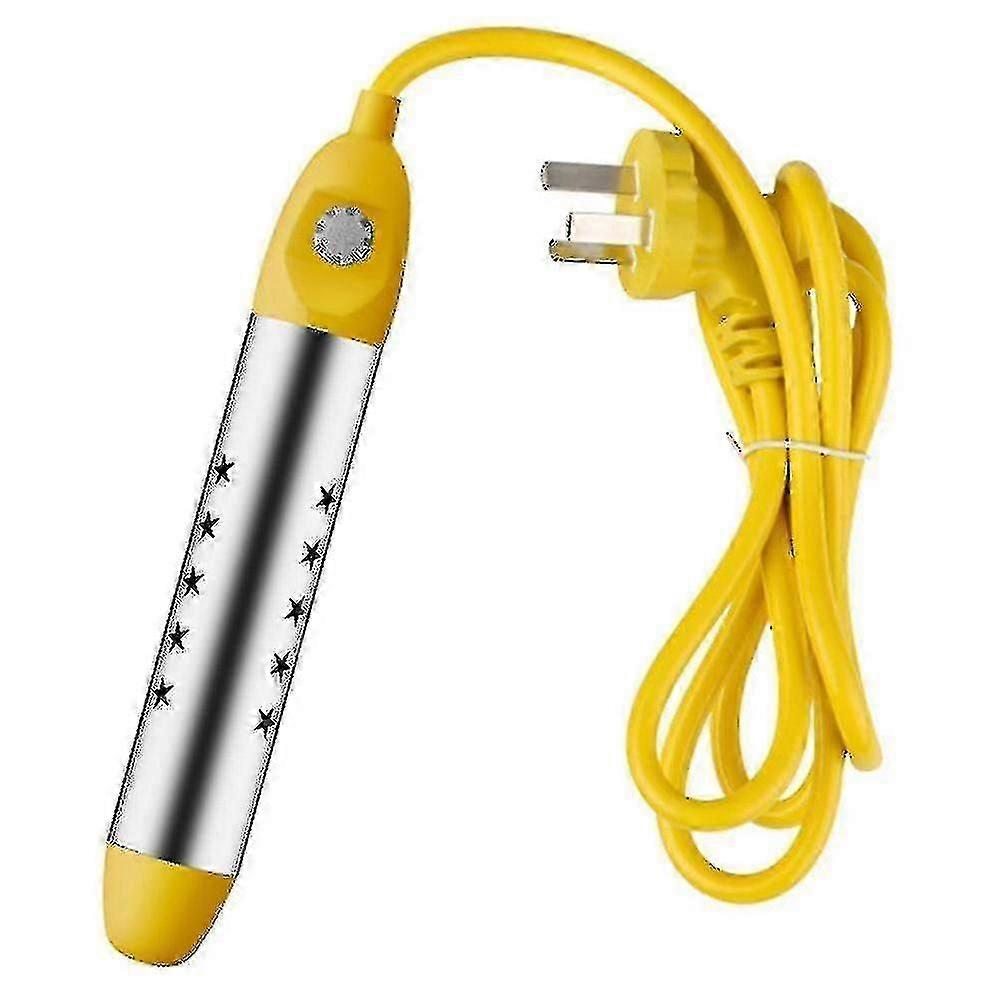Riscaldatore ad immersione Scaldabagno elettrico sommergibile istantaneo con coperchio di protezione in metallo Portable-ZZY