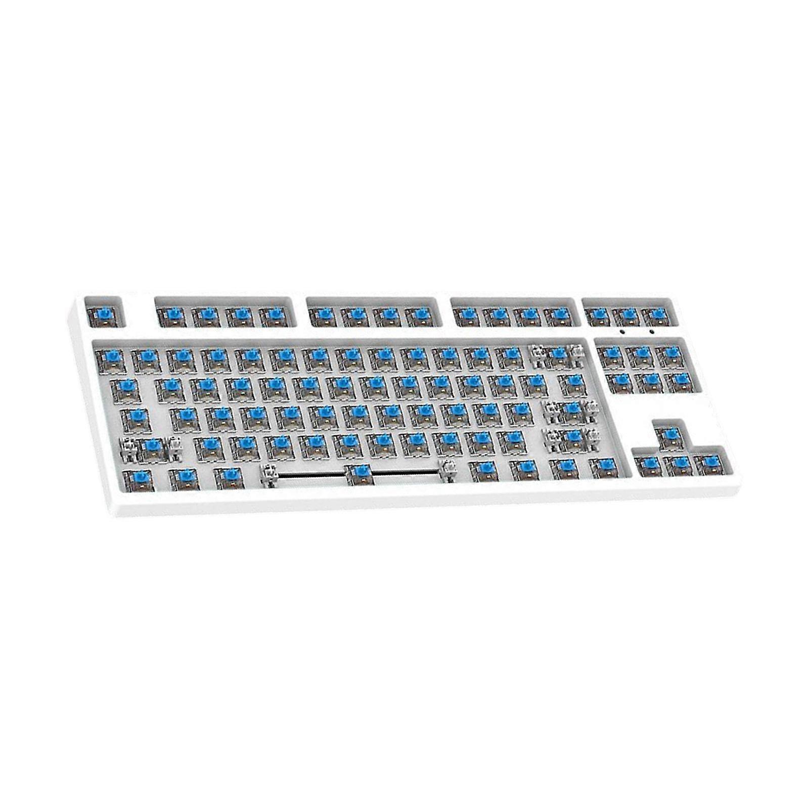 DIY Wired Mechanical Keyboard Kit with Blue Switch Plug and Plug with 1.5M Cable