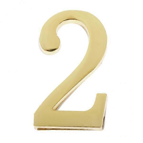 2x Small Number Sign Stickers 0-9, Door Address Numbers, Home Address Sign,