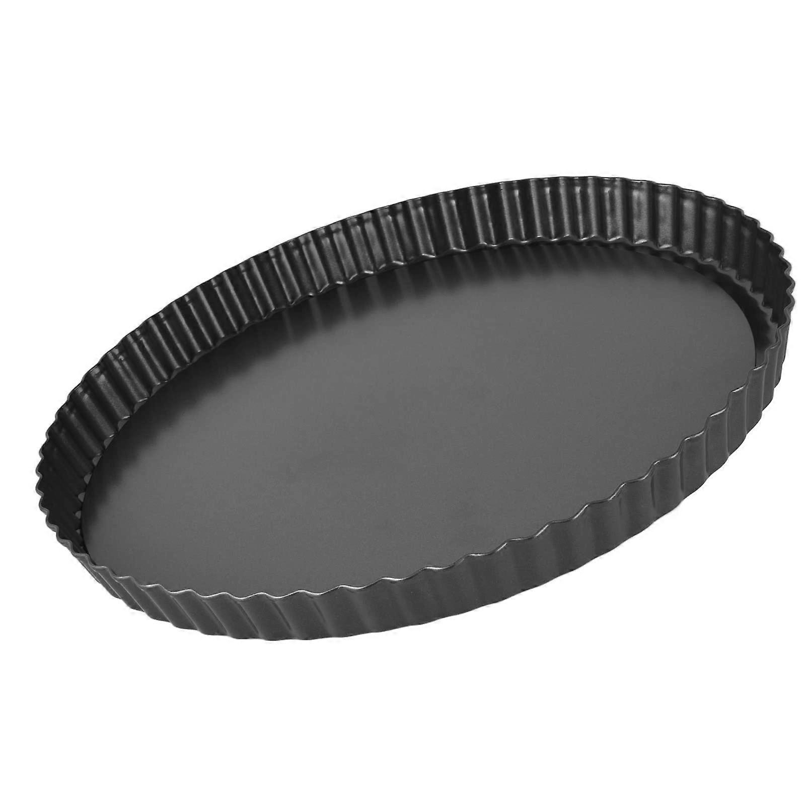 Cake Pan, 11 Inch Deep Non-Stick Biscuit Cake Pan with Removable Base, Thickened Baking Tray for Easy Release