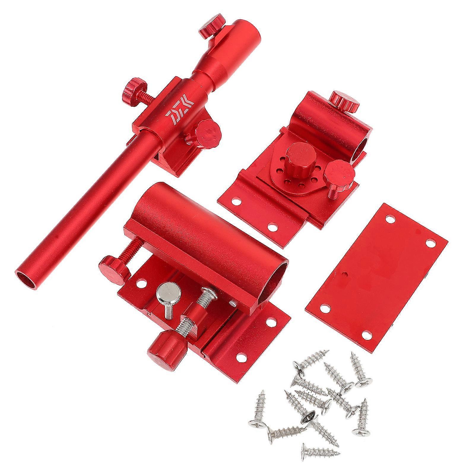 Fishing Umbrella Rack Made of Aluminium Alloy for Outdoor Use Red Color Fits Most Umbrellas