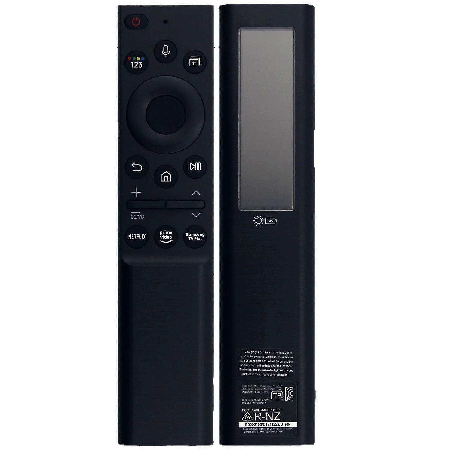 BN59-01357A For Samsung TV Remote Control Solar Powered Handheld Controller with Voice Function