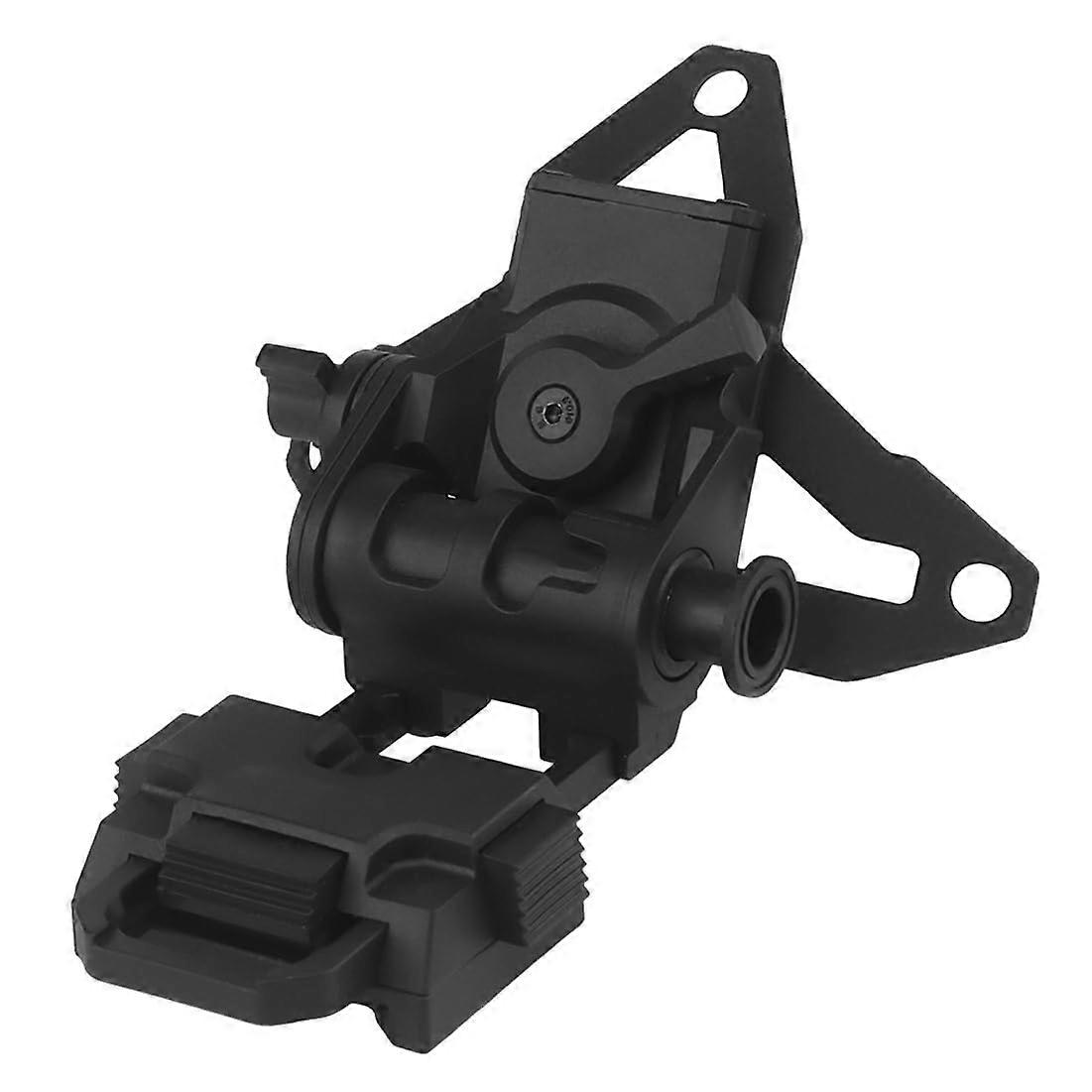 Nylon Night Vision Goggles Helmet Mount For L4G69 Adjustment, PVS15/18, GPNVG18 NVG Mounting Bracket Black