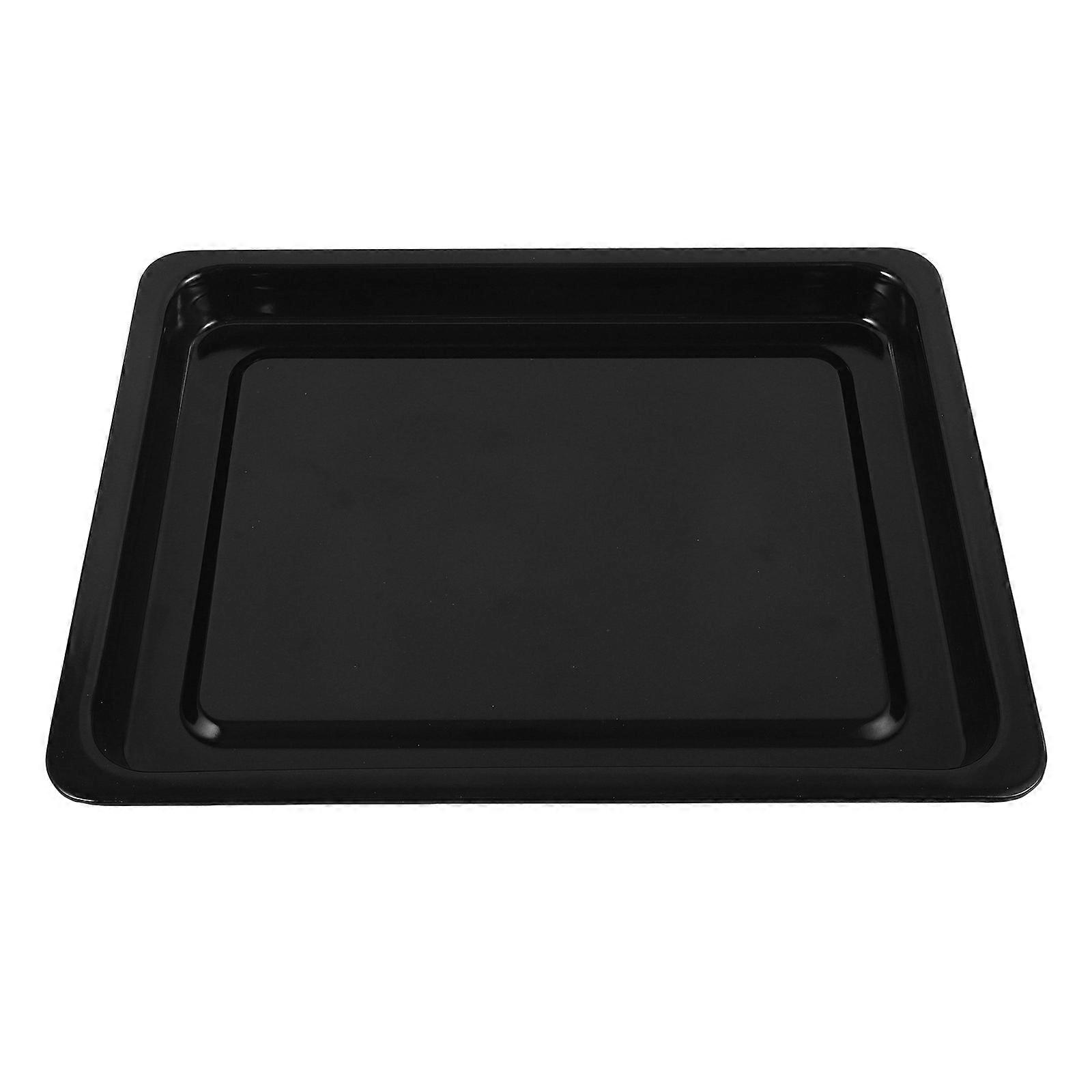 Enamelware Roasting Pan Reusable Baking Tray for Cookies, Pies, Lasagna – Compact Kitchen Essential for BBQs, Picnics, Family Gatherings