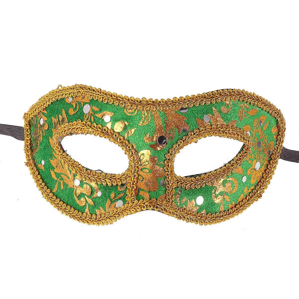 Mask For Masquerade Party Mens Costume Cosplay Party Plastic Half Face 1Set