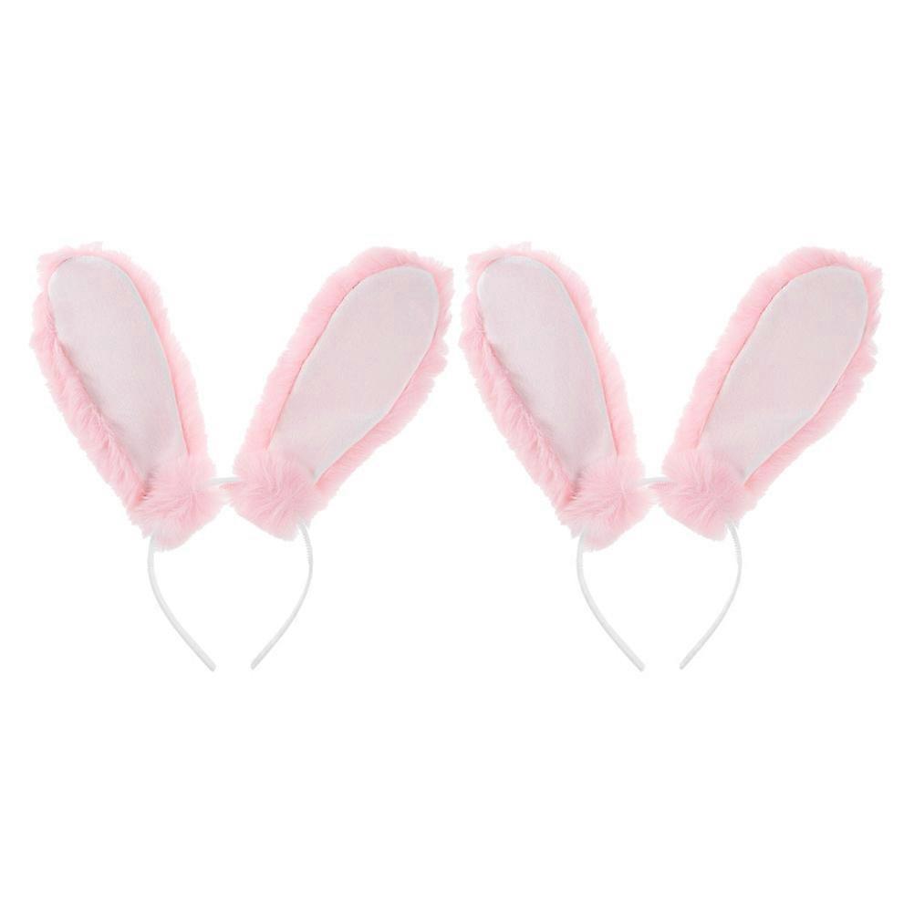 Bunny Ear Headband Accessory for Cosplay, Festivals, and Parties – Fluffy Rabbit Ears for Women – Perfect for Halloween and Easter