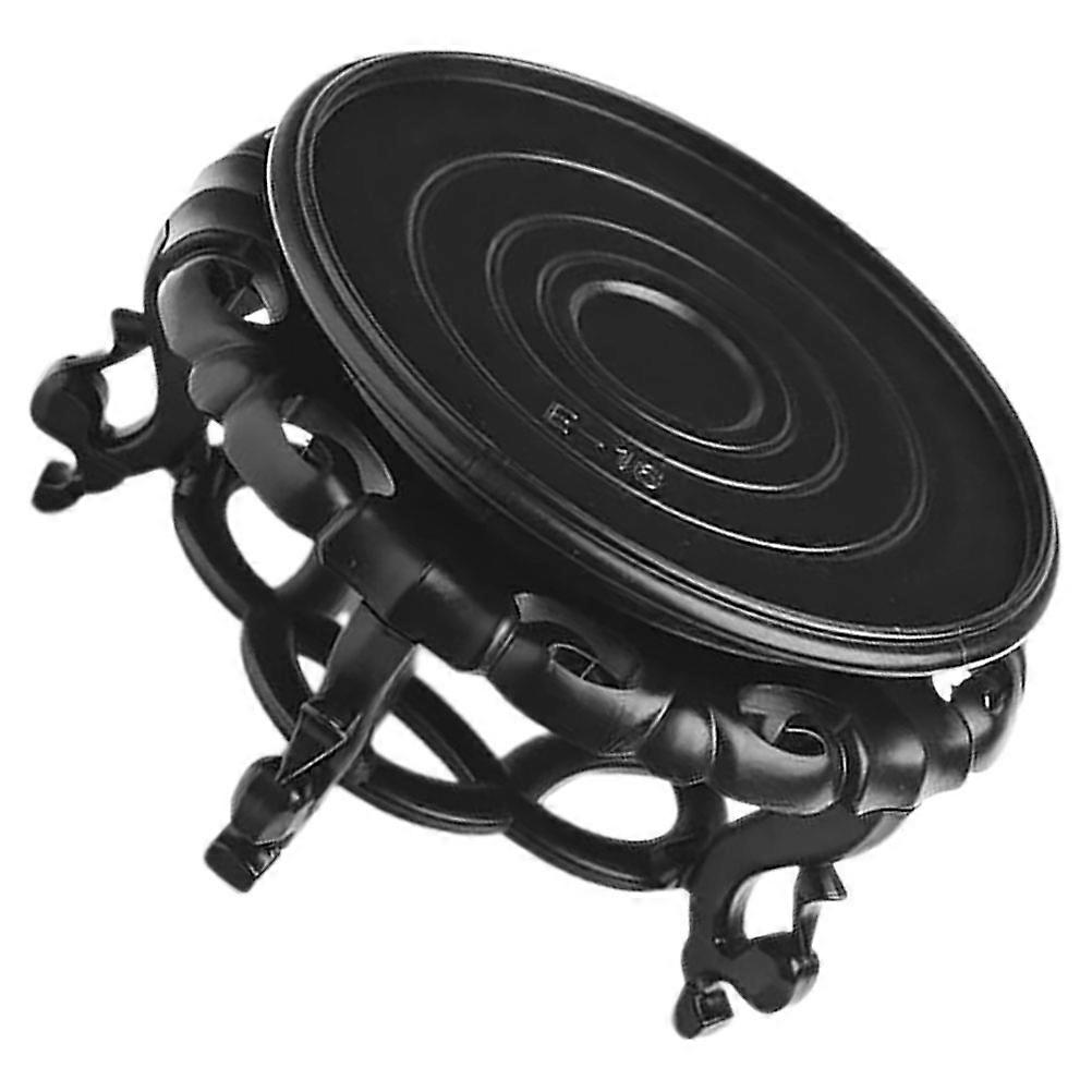 Balık Tankı Tutucu Reçine Ekran Tabanı Yuvarlak 1 Adet