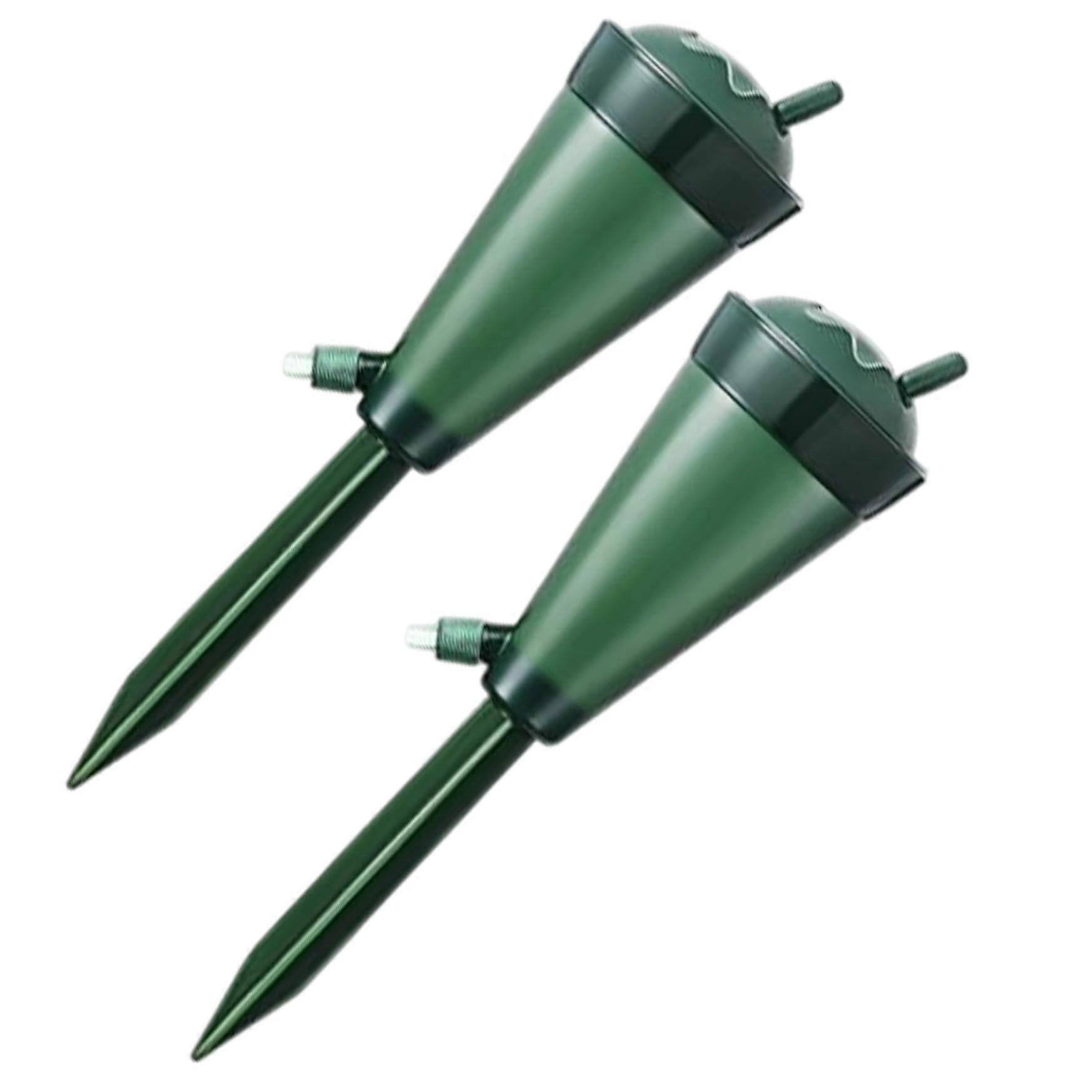 Self-Watering Plant Insert 2-Pack 200ml Adjustable Slow-Release Valve Plastic Automatic Waterer for Potted Plants