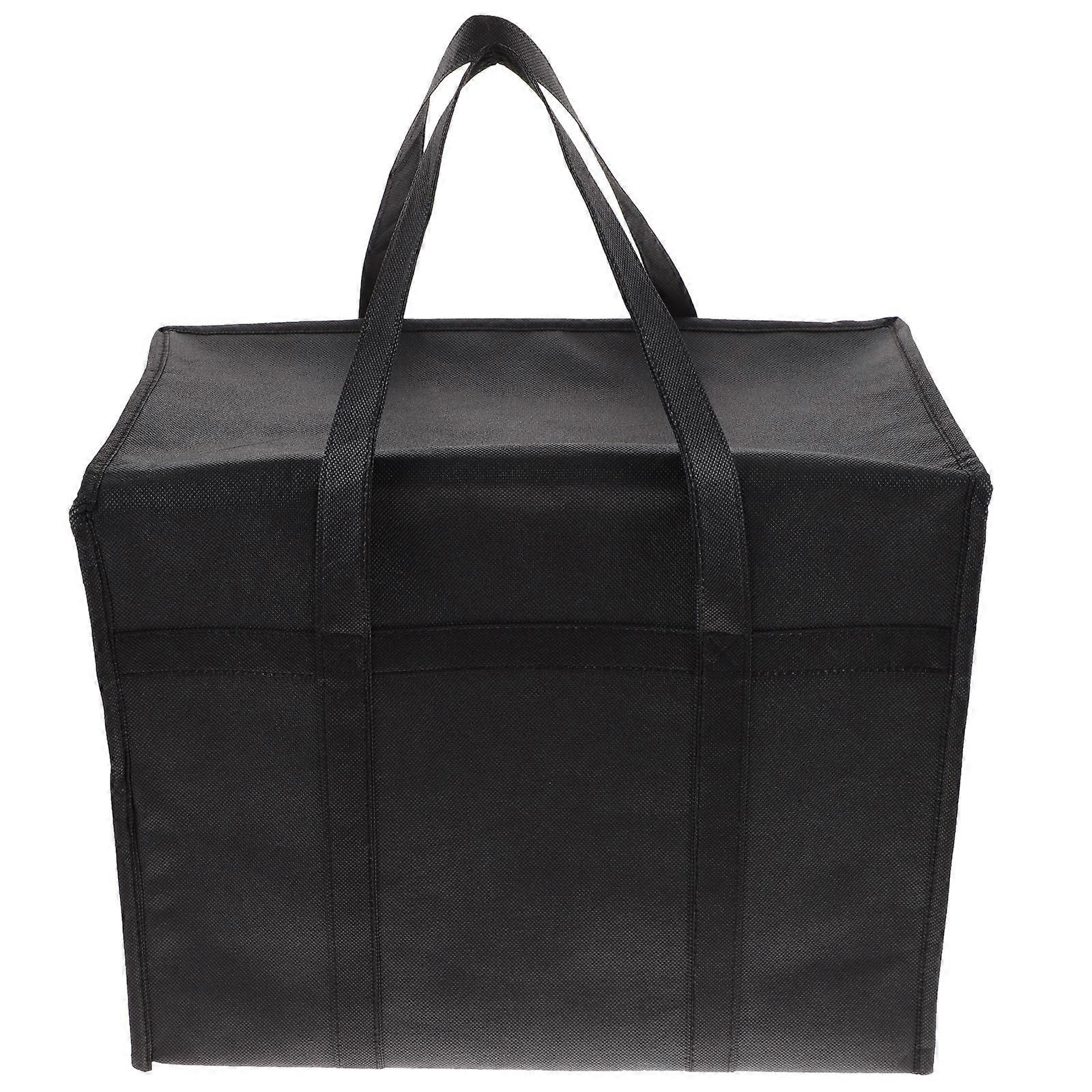 Foldable Reusable Shopping Bags Insulated Bag Multi-functional Design 16.11X12.97X9.04in Food Preservation 1Pack