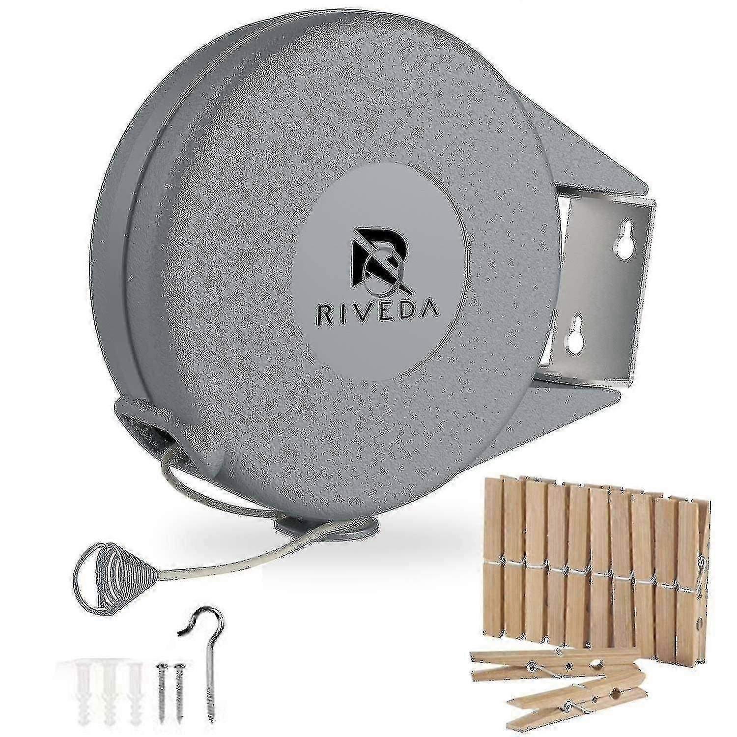 40ft قابل للسحب Clotheine المحمولة الثقيلة خط الغسيل الداخلي والخارجي سهل التركيب Clotheine