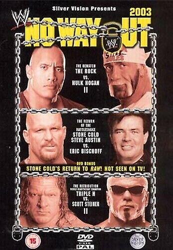 WWE No Way Out - 2003 DVD (2003) The Rock cert 15 - Region 2