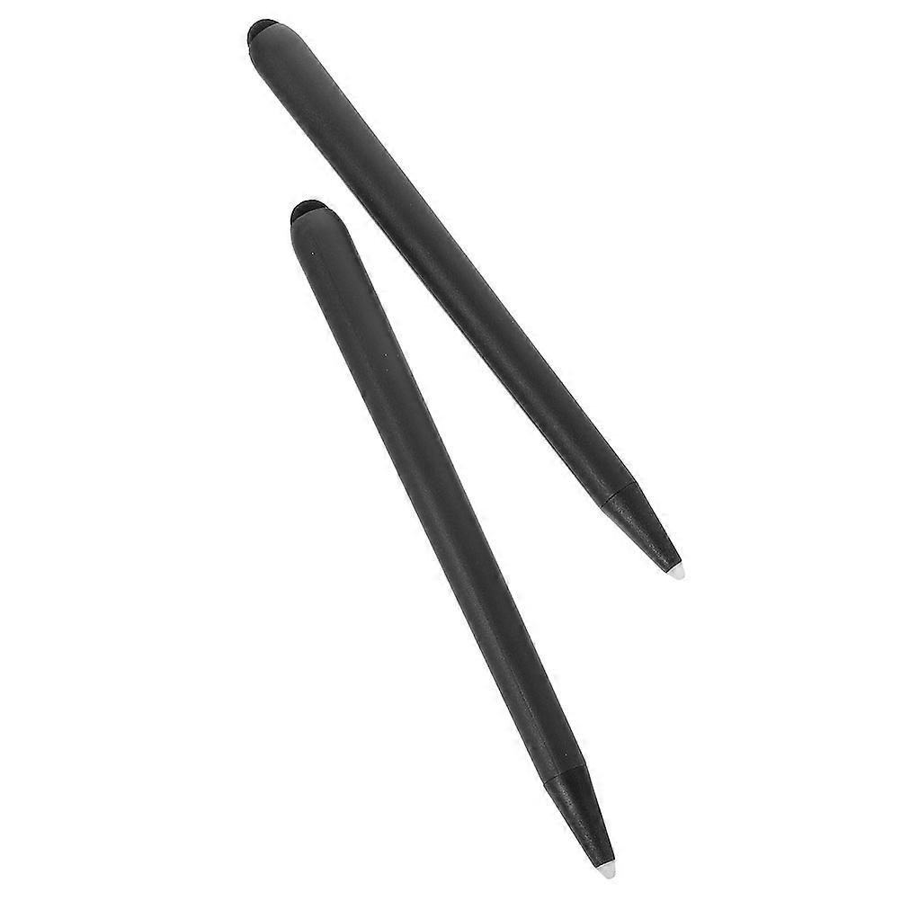 Touchscreen Pen Dual Head Interactive Whiteboard Pen Remote Presentations Black 16.00X1.50X1.50cm Writing High Sensitivity 2Pack