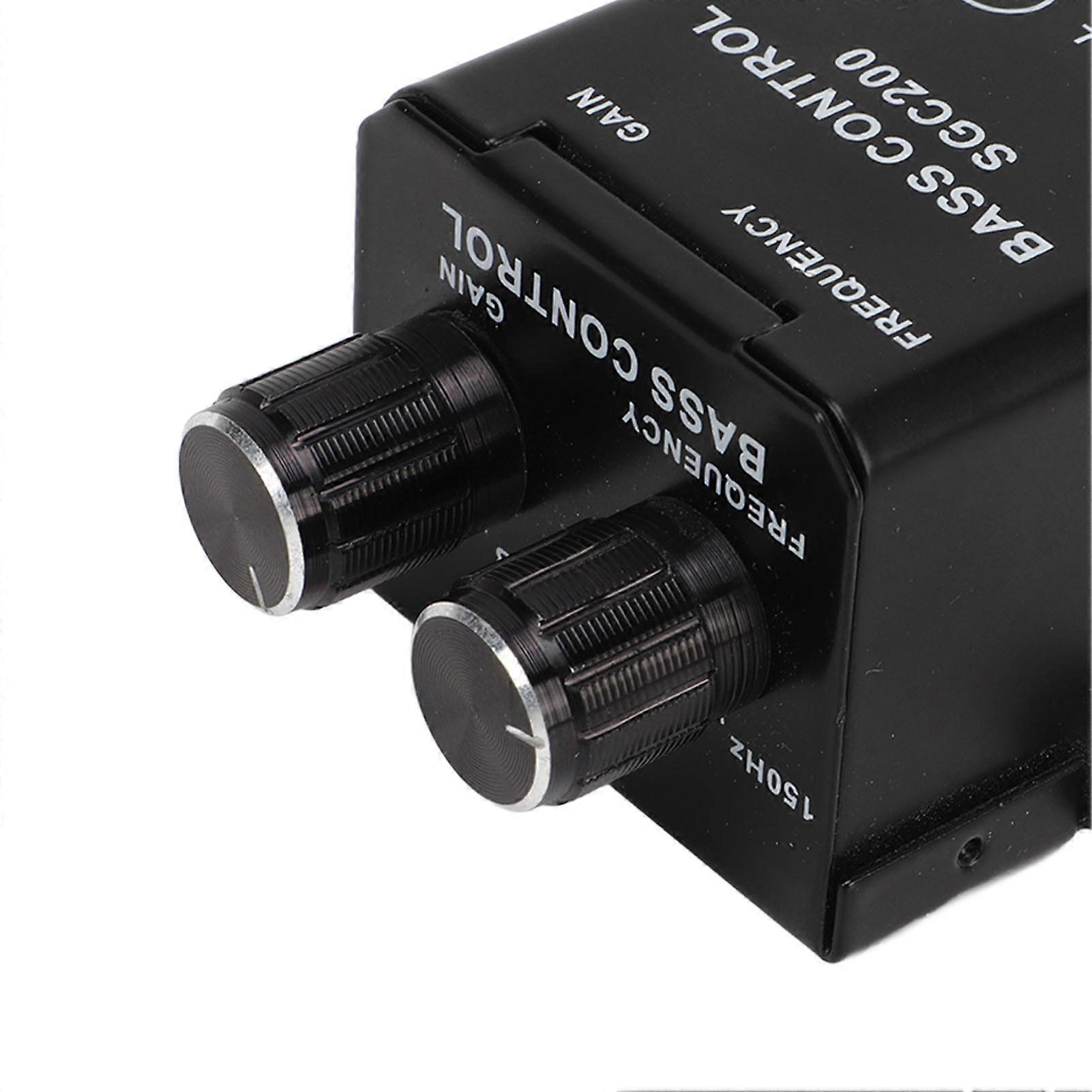 2 Pcs 2 Way Speaker Crossover Car o Passive Frequency Divider 12V Improve Bass Sag Sound Enhancement Tool