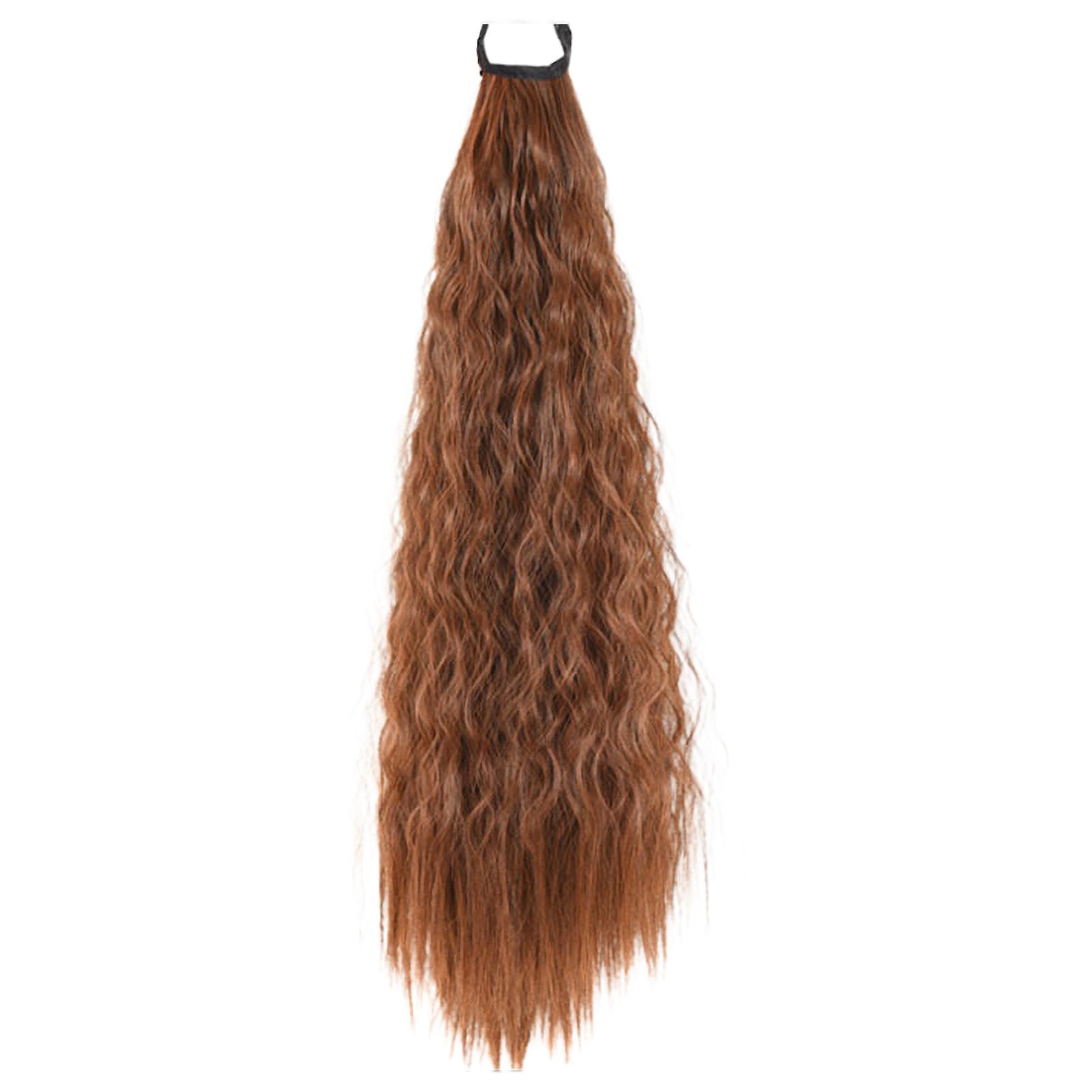 Fluffy Ponytail Wigs Personalized Curly Wavy Wig Daily Wear