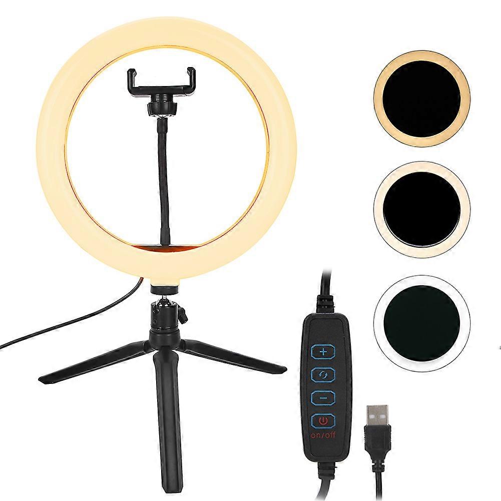 LED Live Streaming Selfie Ring Light with Tripod