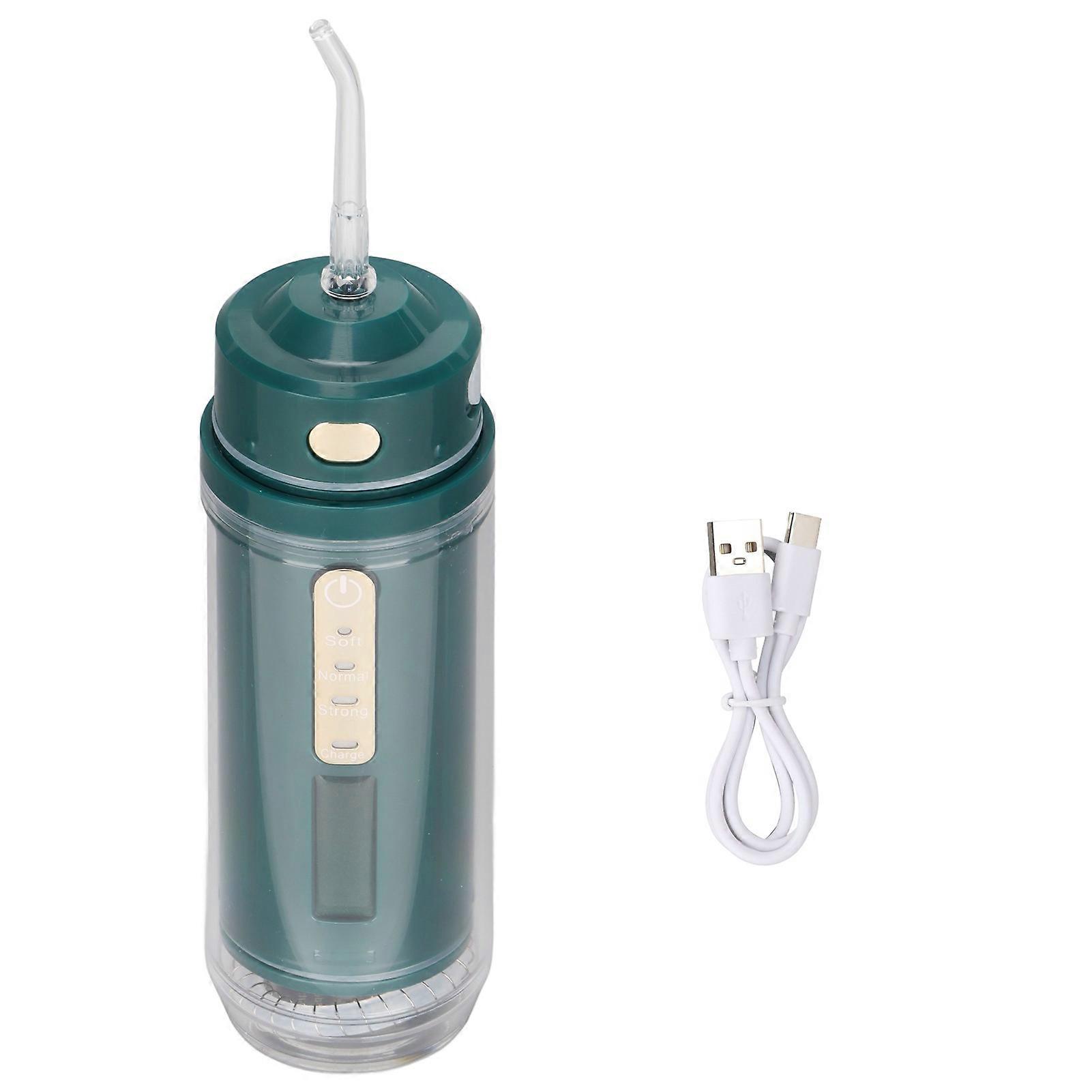 Water Flosser Teeth Cleaner Portable 3 Modes Oral Irrigator with Removable 140ml / 4.7oz Water Tank