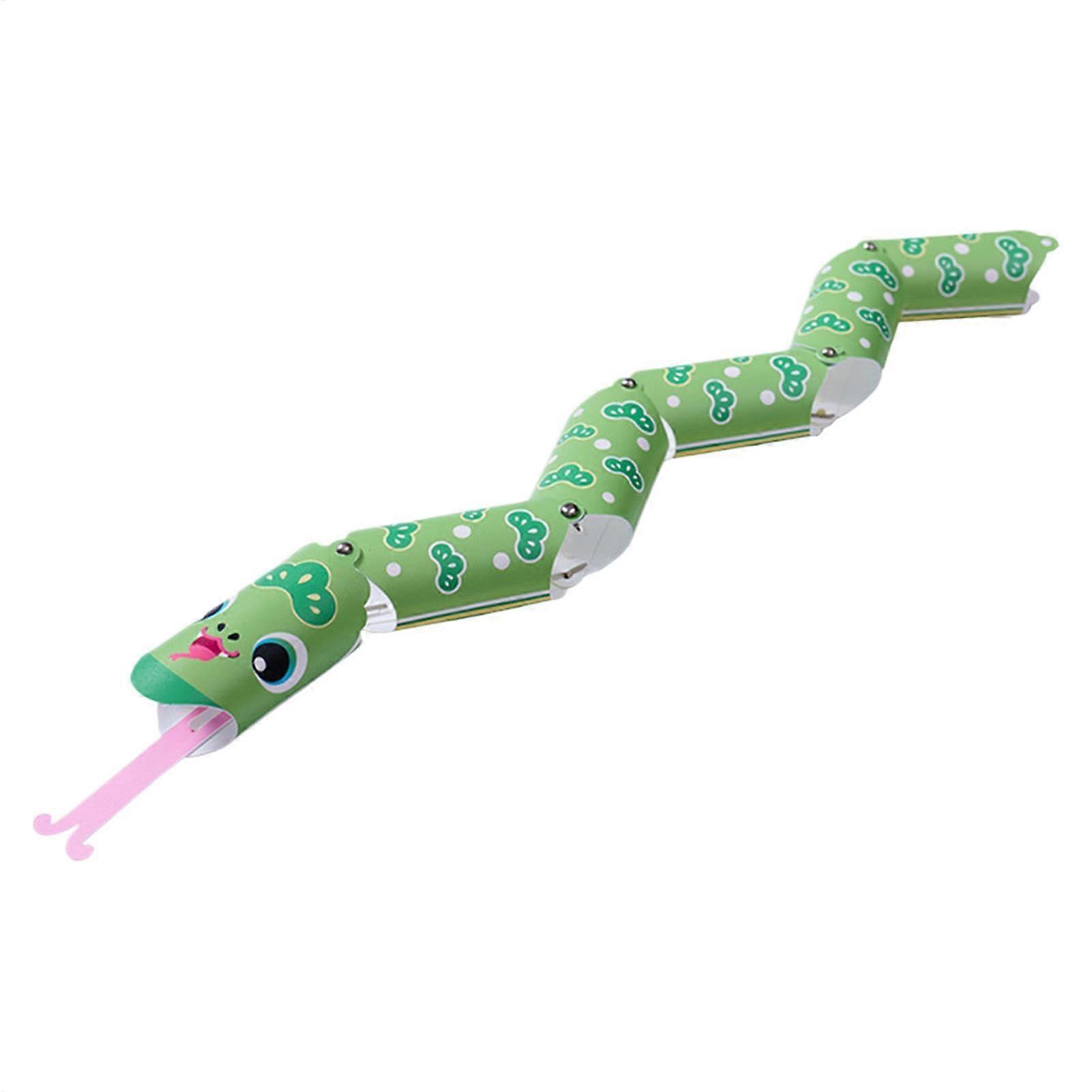 Articulated Wobble Snake Toy | Flexible Jointed Animal Model for Halloween, Chinese New Year, and Birthday Party Supplies