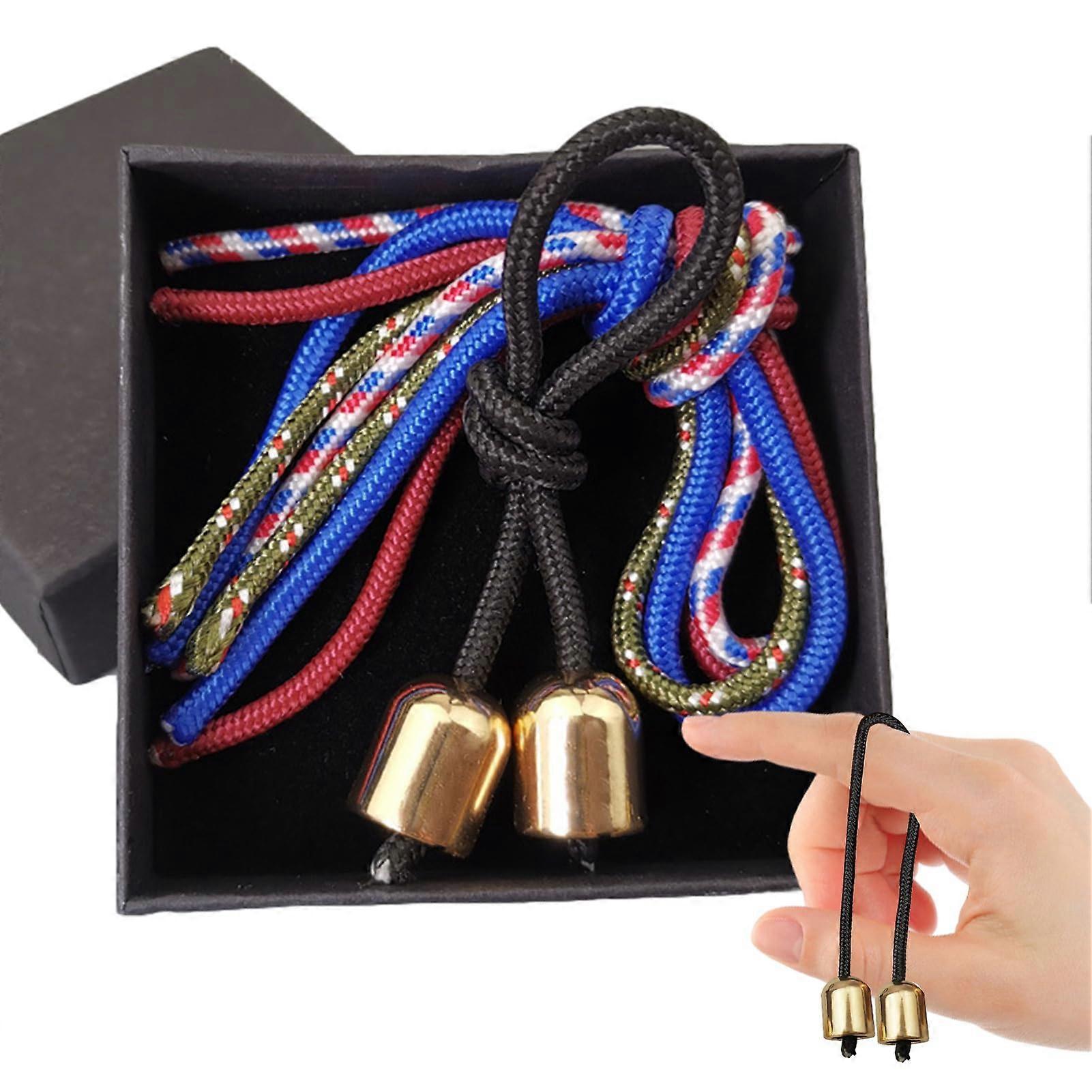 Fidget Beads For Adults And Beginners Worry Beads Lightweight Adjustable Durable Handmade Light Yellow Anxiety Relief