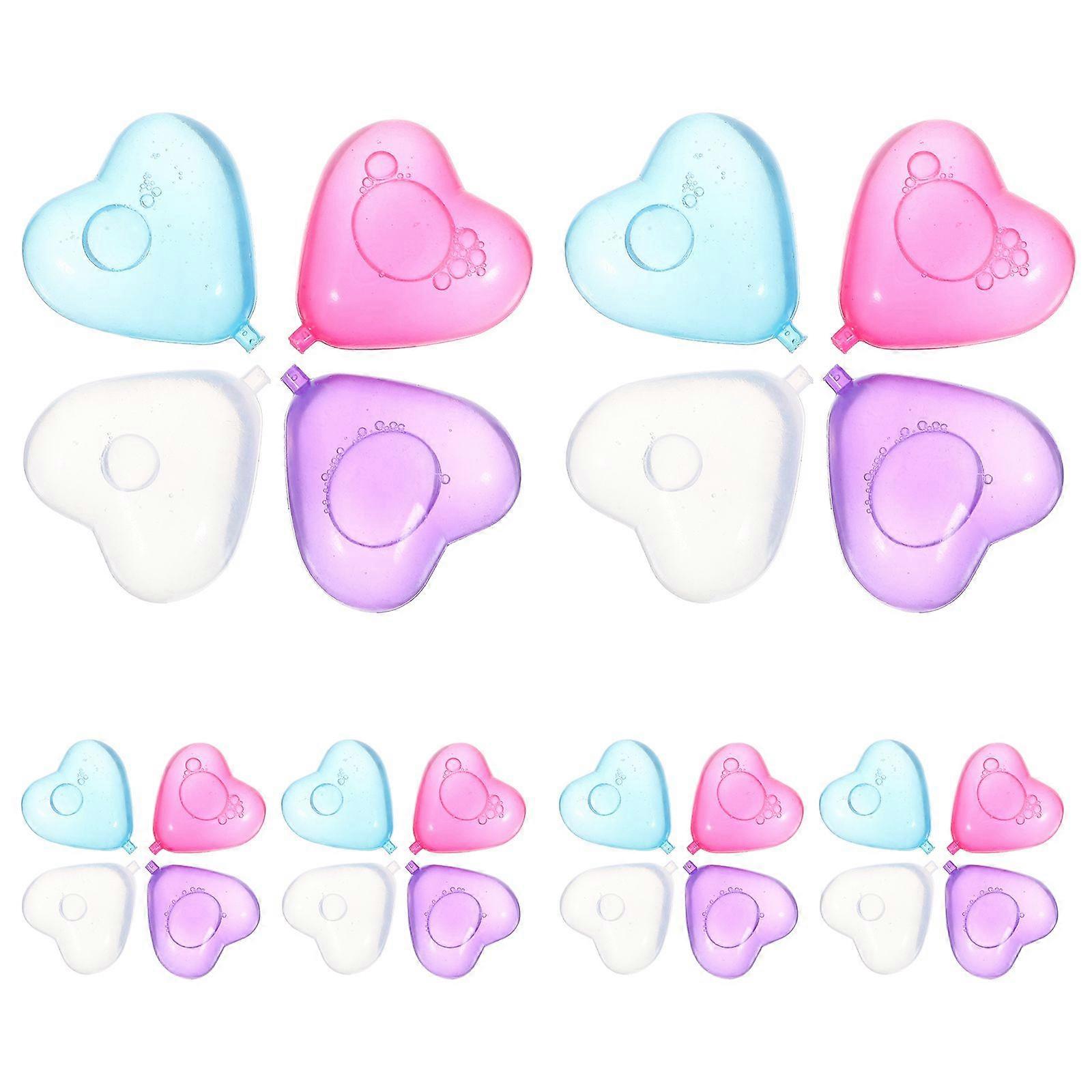 20pcs Reusable Ice Cubes Heart Shaped Ice Cubes Ice Making Cube Ice Cubes for Drinks