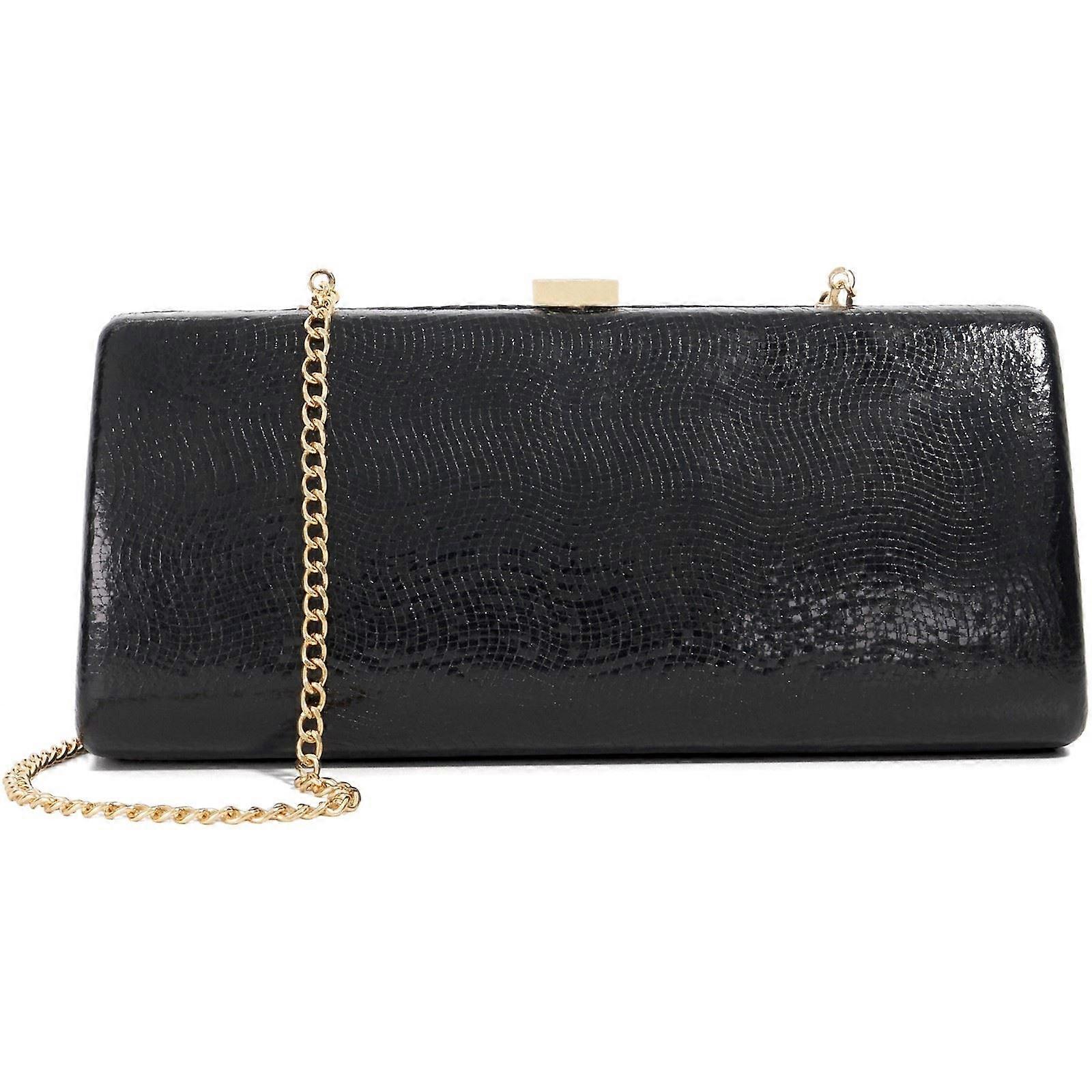 Dune Belinda Women's Black Clutch Bag