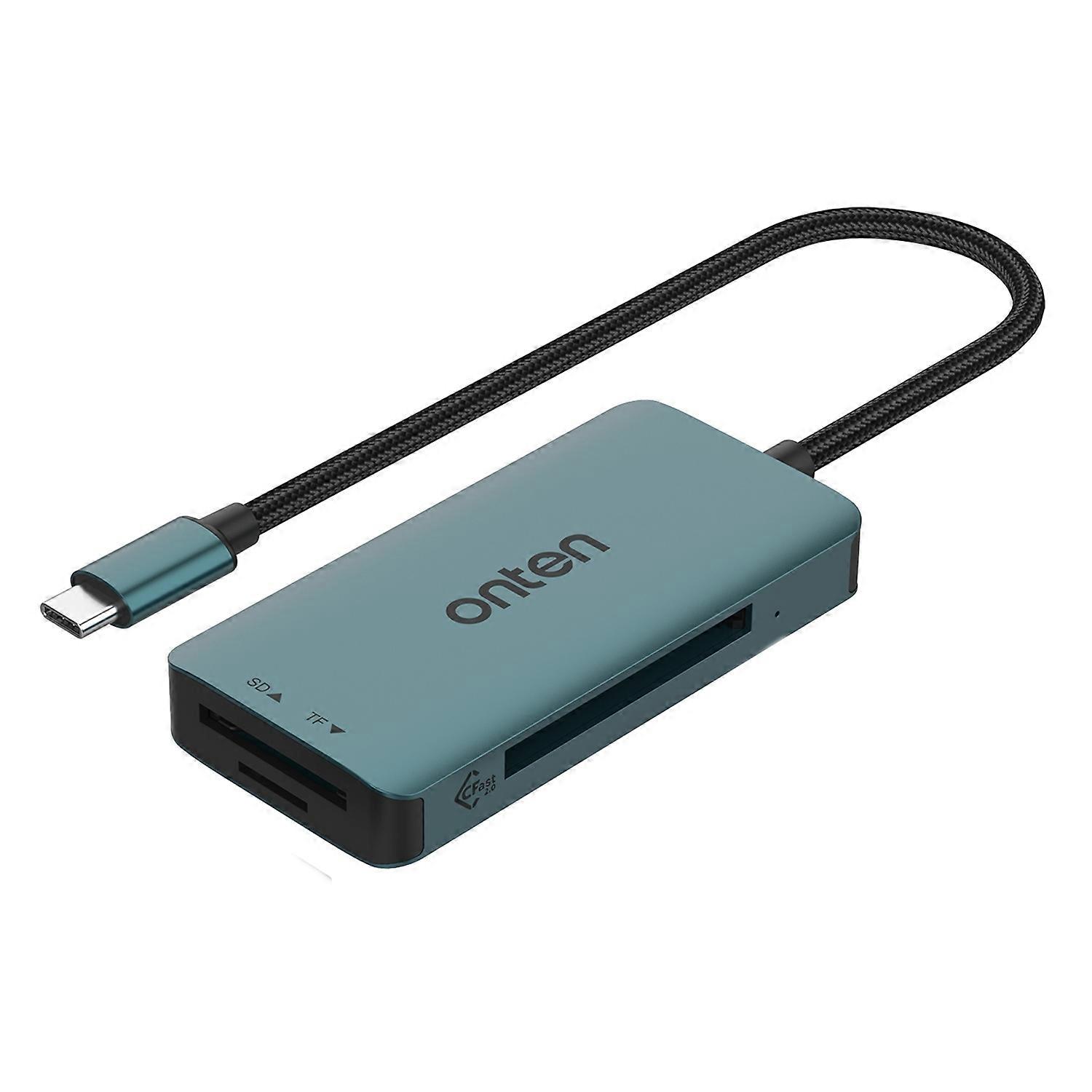 Onten C15 Type-C to CFast & SD & TF Card Reader C15