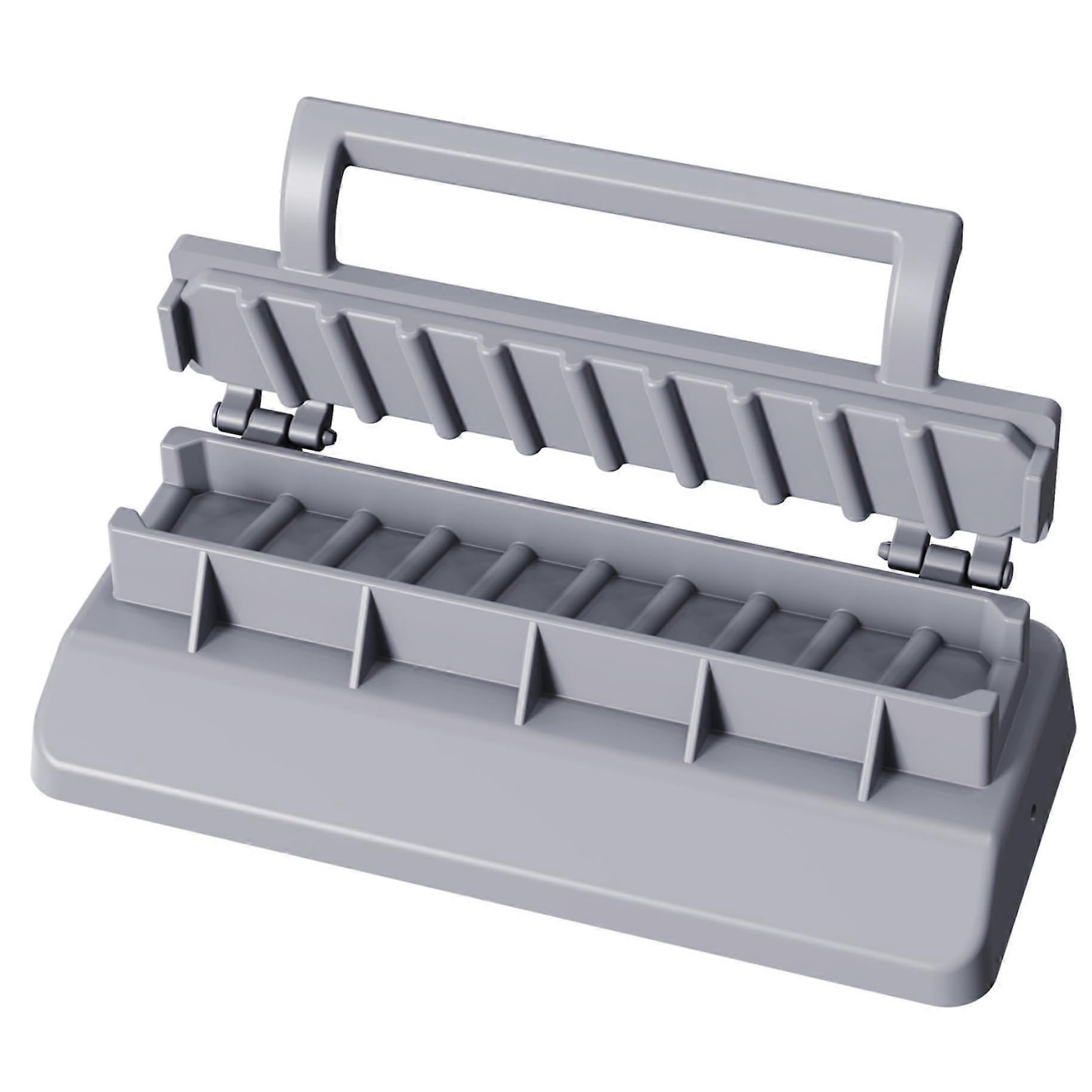 Kebab Maker Kabob Skewer Mould Large Press Grey Kebab Skewers User Friendly Essential BBQ Tool Kabob Maker Easy Clean Kebab for BBQ Camping Picnic