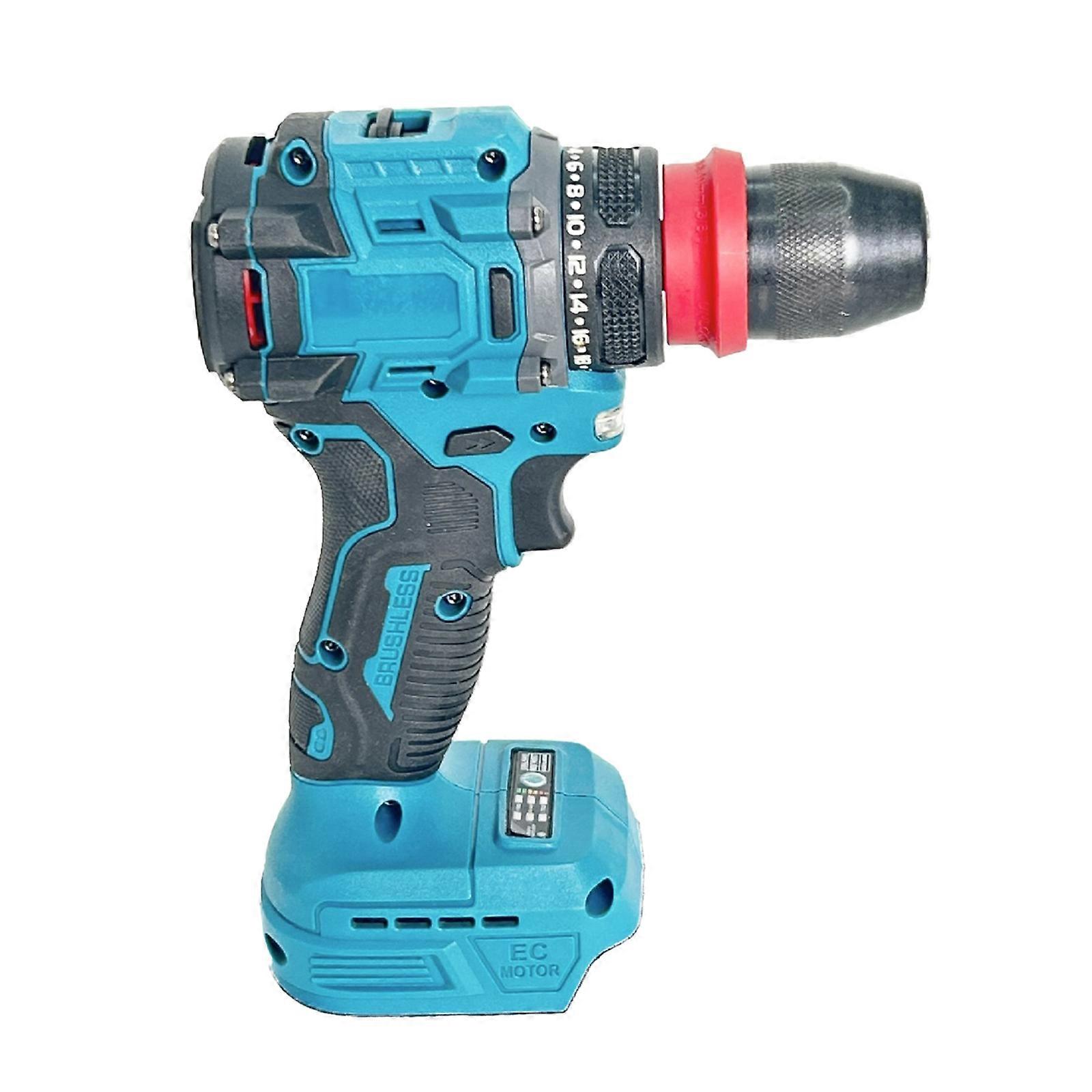 Professional Angles Grinder Drill 2 Speed Brushless Motor Light Weight Body Battery Powered Tool Set Multicolor