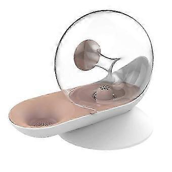 Automatic Pet Water Dispenser and Gravity Snail Shape Feeder - 2.8L Capacity with High Fiber Filter & Easy Clean Stable Base for Cats & Dogs