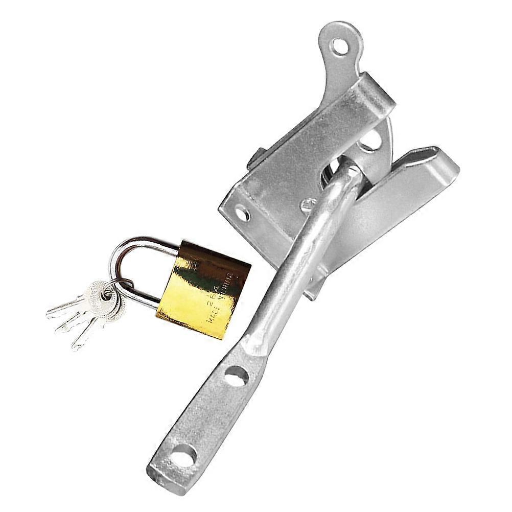 Garden Gate Locks Rectangular for Pet Enclosures Security Door Latch 1 Set