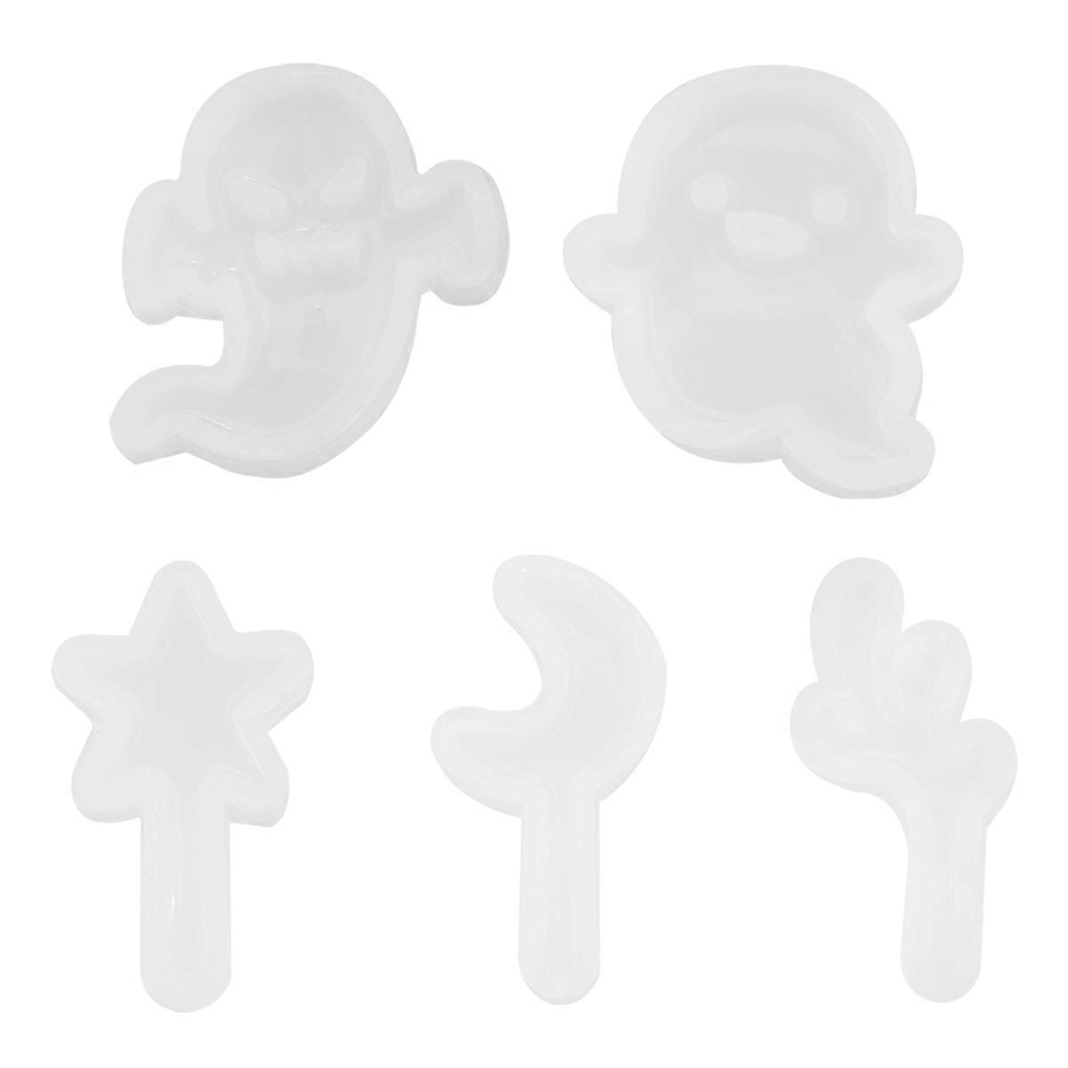 DIY Silicone Mold for Home Easy to Form and Clean Unique Chic Design 4X3.5cm 5Pcs