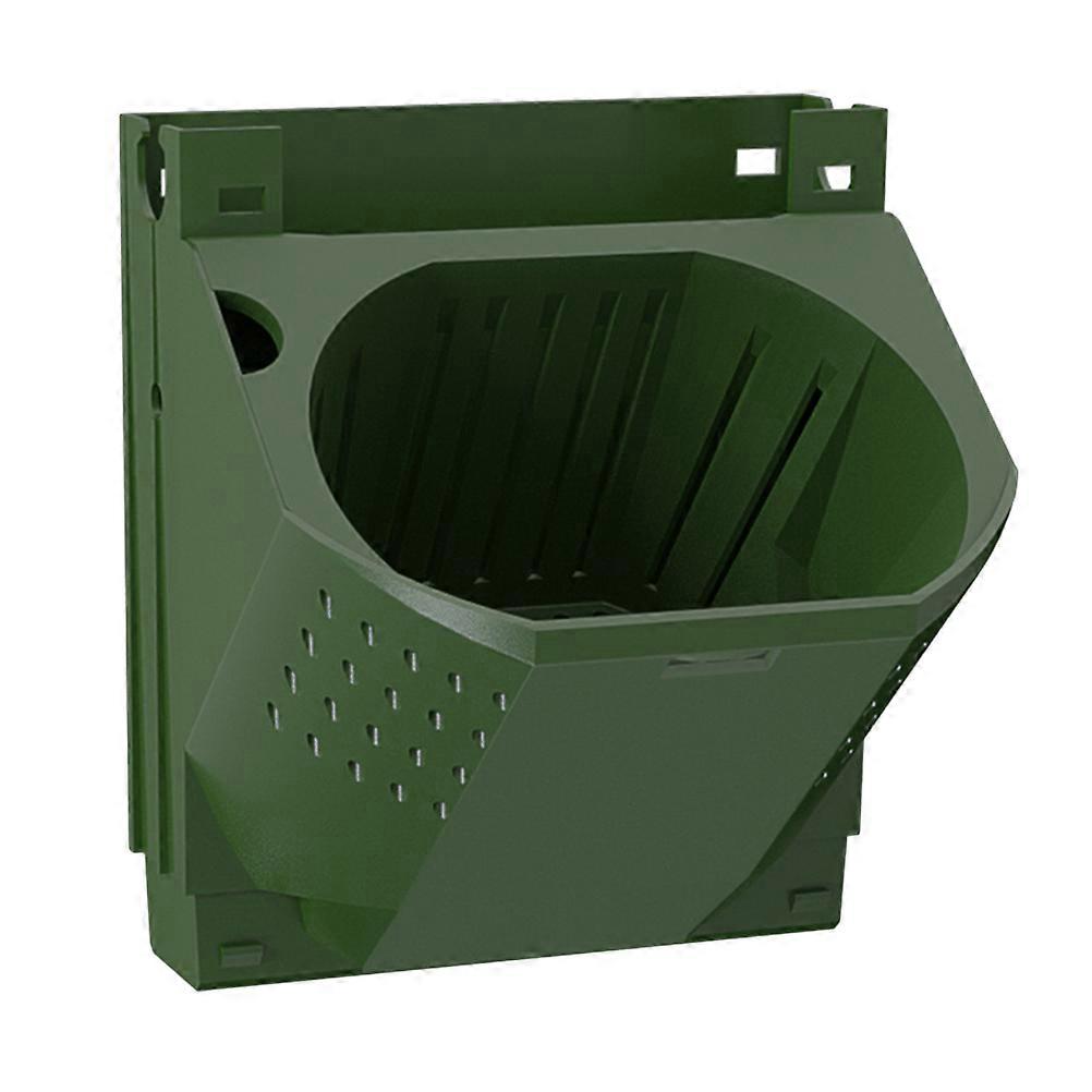 Outdoor Wall Planter Stackable Wall Mounted Pots PP Material Suitable For Plant Enthusiasts 1Pc