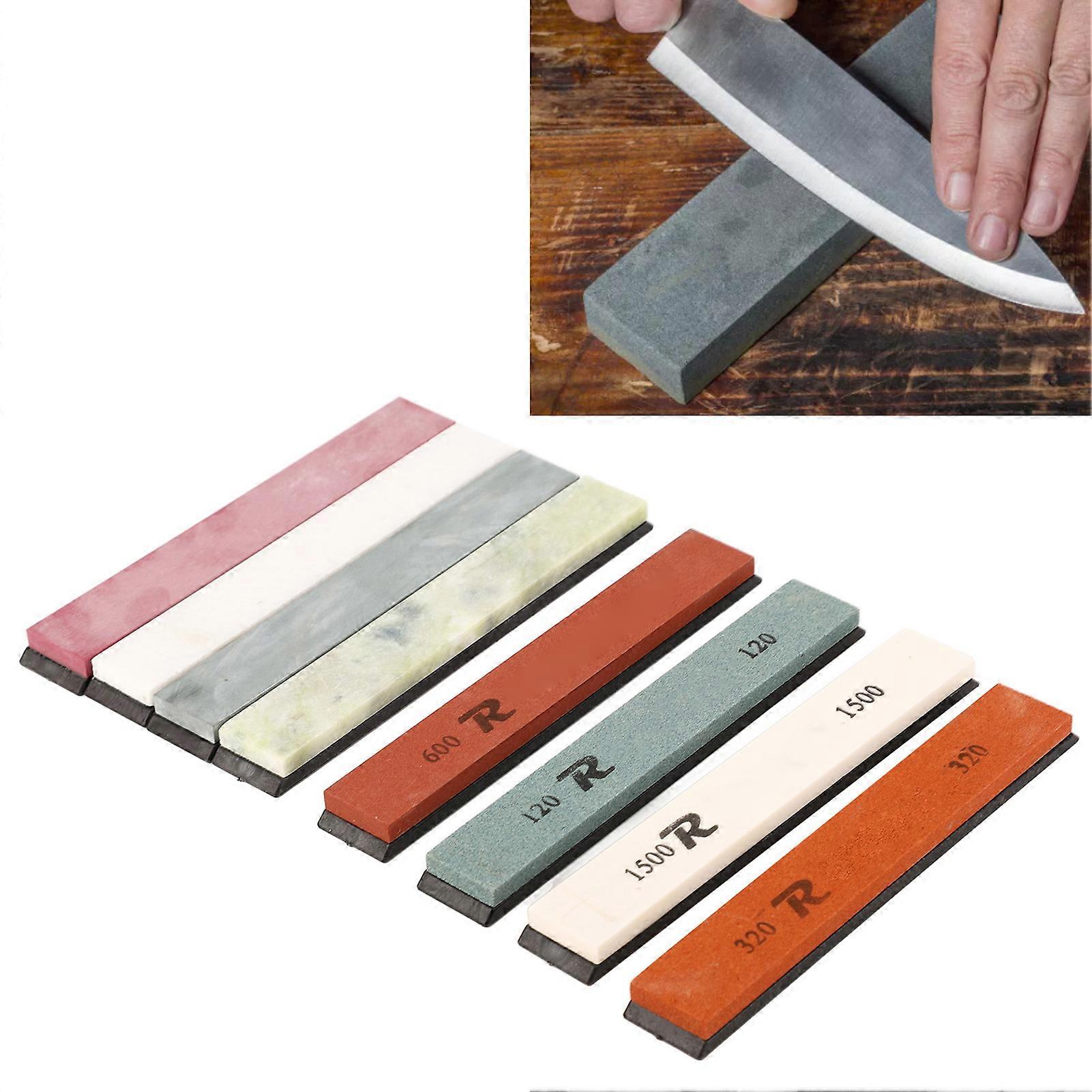 Knife Sharpener Kit Sturdy Professional Sharpening Stone Fixed Angle Sharpening System for Kitchen 