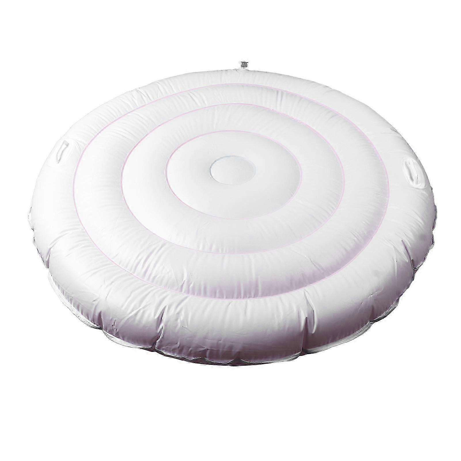 Inflatable Hot Tub Cover Energy Saving Foldable Round Protective Rain Overflow Cover For Spa Hot Tub Range
