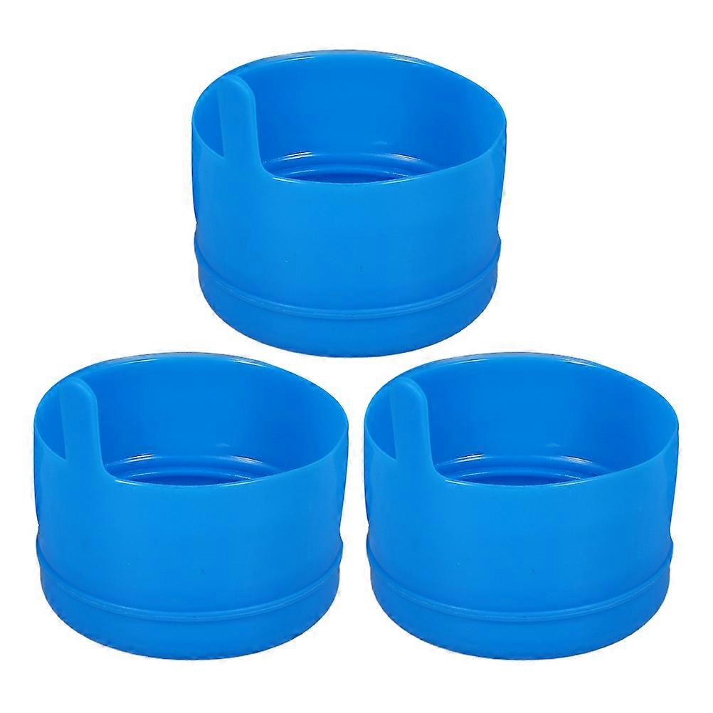 أغطية إبريق الماء للمكاتب المنزلية إعداد ترطيب الصالة الرياضية 5.50X5.50X3.50CM عدم الانسكاب 3 قطع