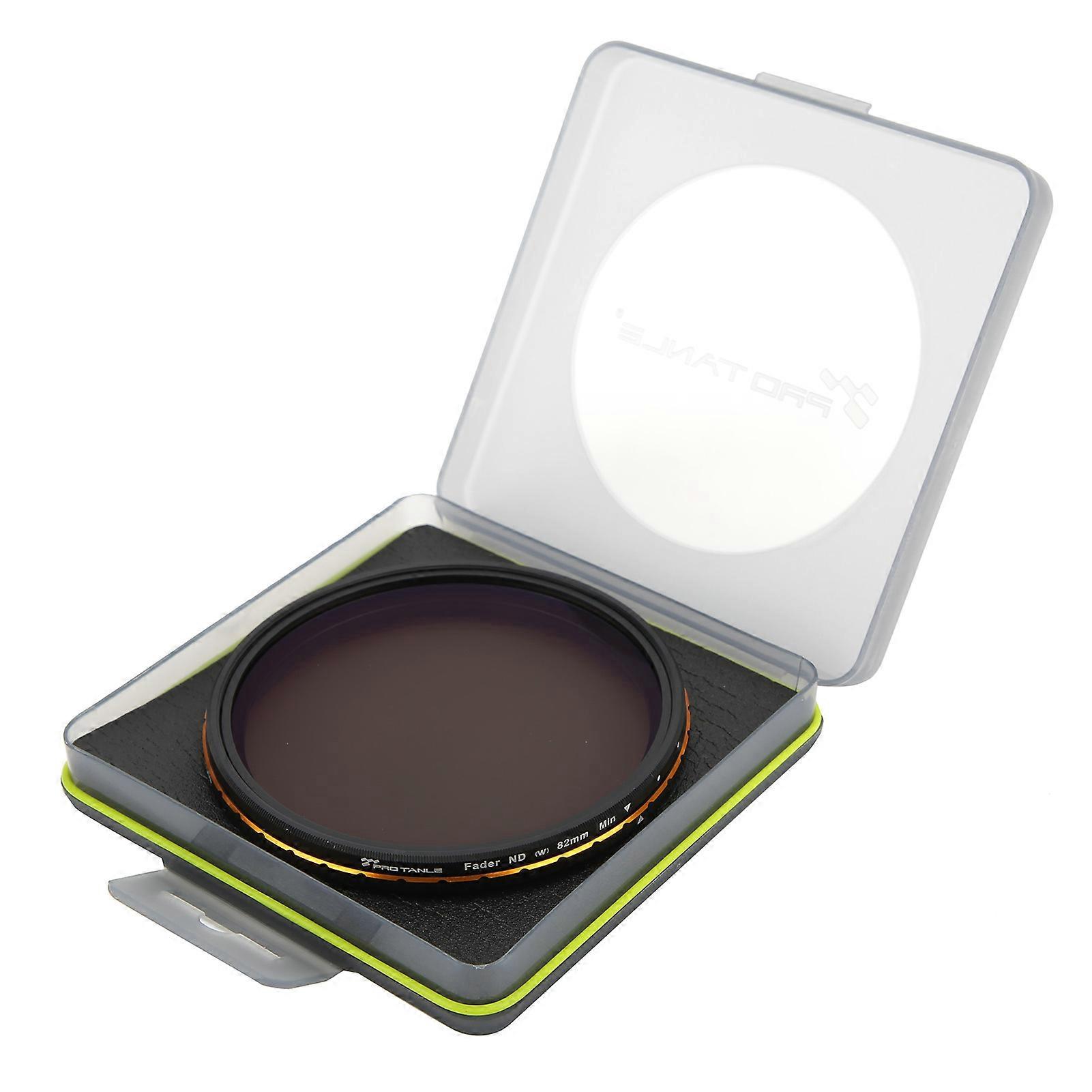 Neutral Density Optical Glass ND3-1000 Waterproof Lens Filter MRC Coating Camera Filter82mm