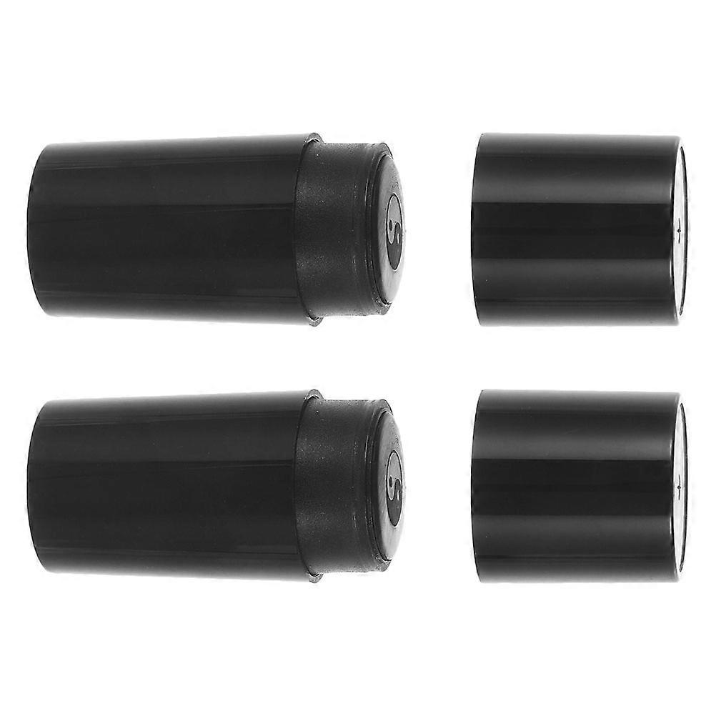 Portable Golf Ball Marker Stamp with Waterproof Ink Quick Drying Unique Marking for Golfer Black Plastic