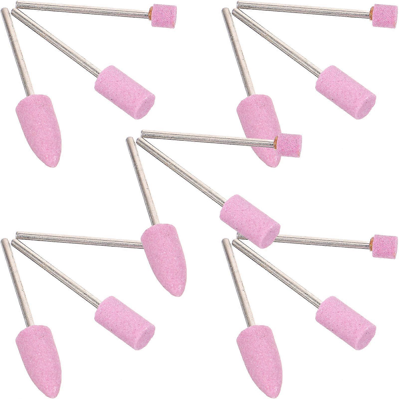 15pcs Grinding Stone Set Sanding Drill Bits Rotary Tool Stones