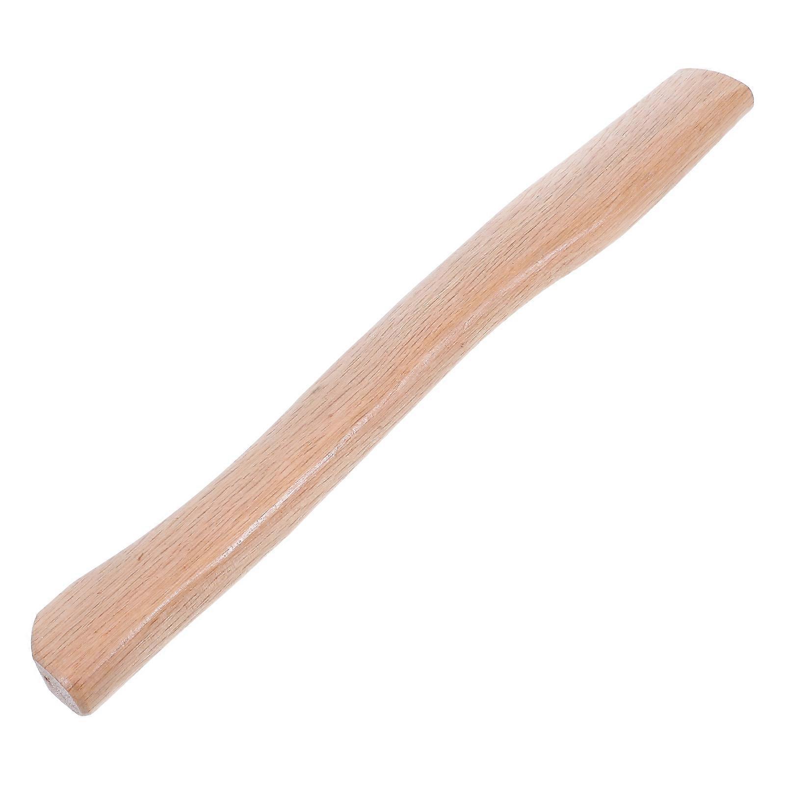 Wooden Replacement handle for Garden Tools with Comfortable Grip Durable Light Yellow 7.5 Inch