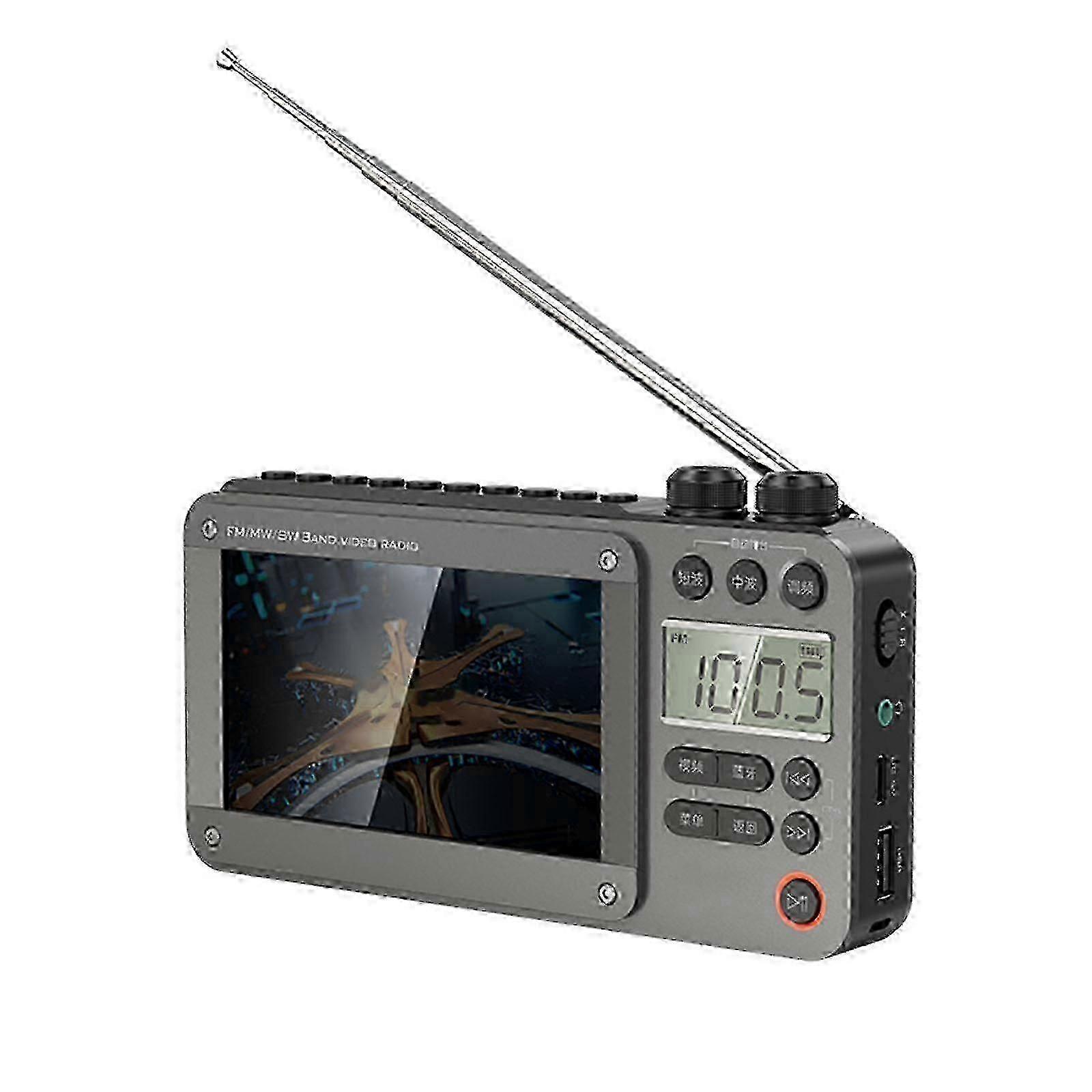 Handheld Digital TV and Radio with Bluetooth for Easy Connectivity