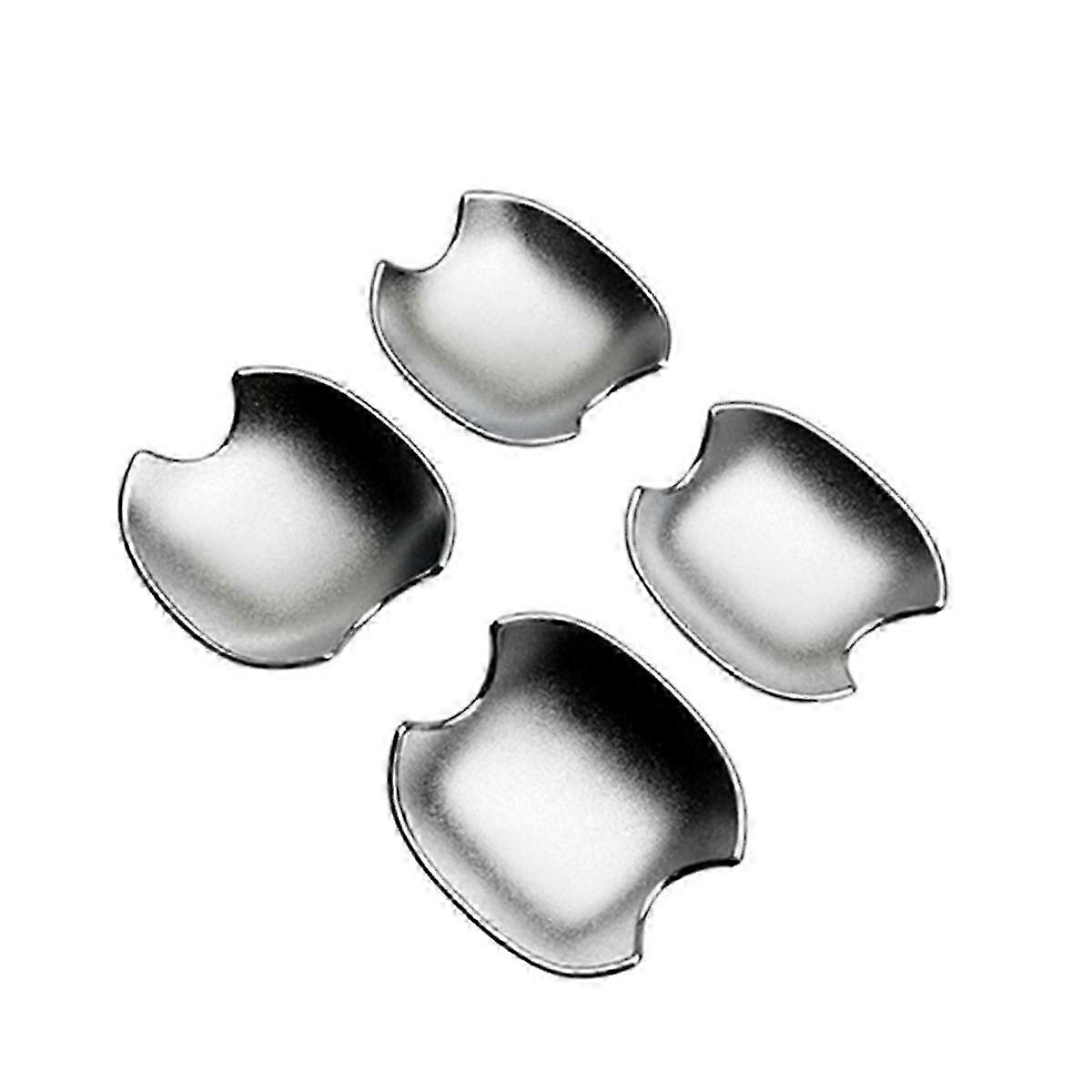 4Pcs Poignée De Porte Extérieure Bol Couverture Chrome Pour Marque Appropriée Mini 2023 2024 Porte Extérieure Poignée Garniture Autocollant