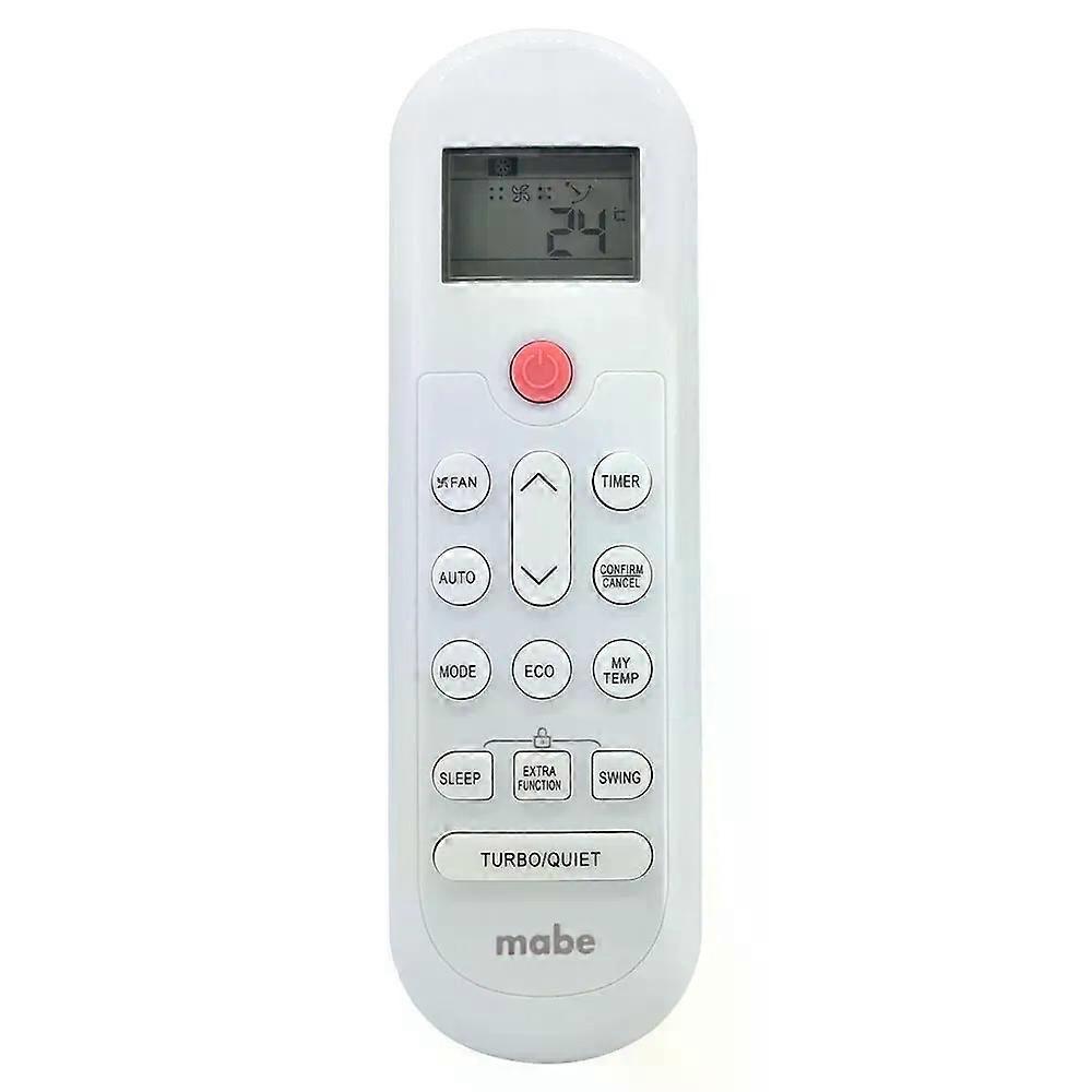 New 0010404555D Remote For Mabe Air Conditioning MMI18CDBWCA6M8 MMI12CABWCA6M8