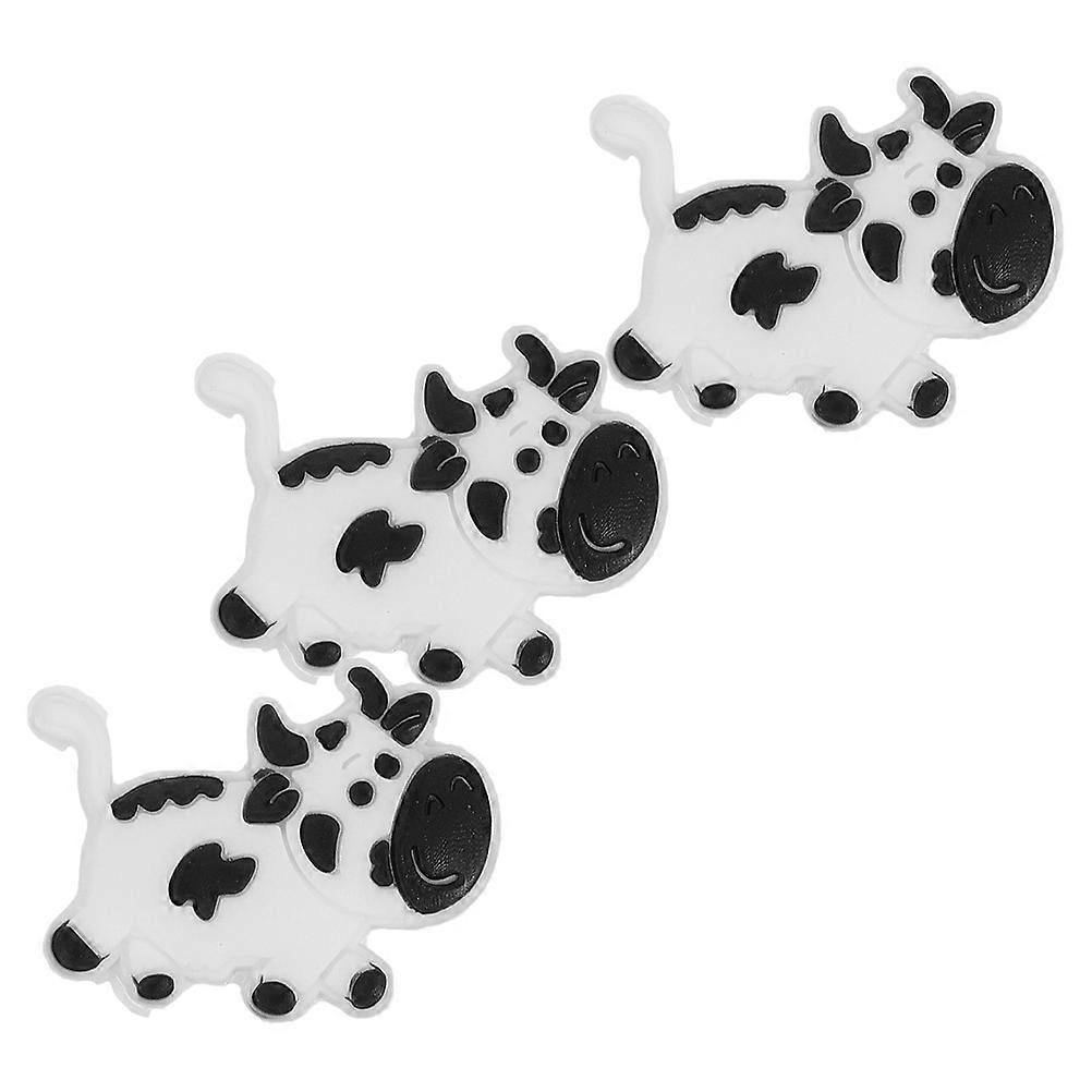 Cow Shape Mini Tennis Racket Dampener 3Set Vibration Absorber for Tennis Play