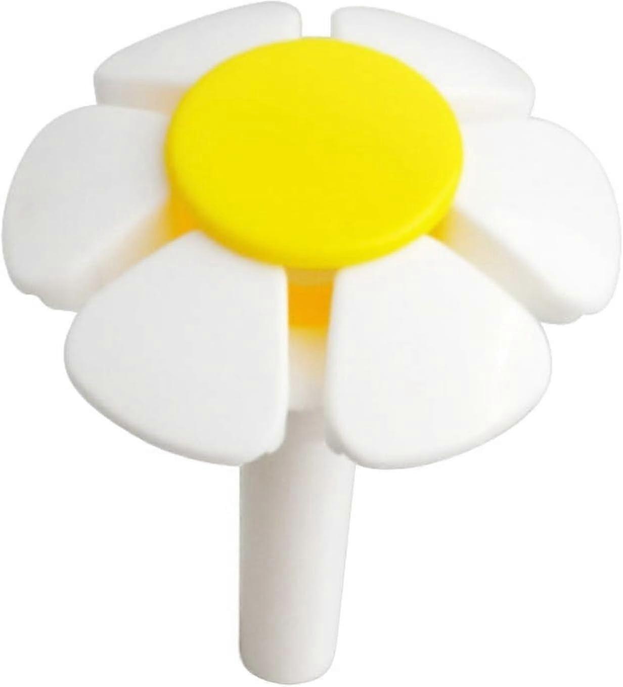 Yellow replacement nozzle for pets, flower head for cat fountain, automatic drinking water dispenser
