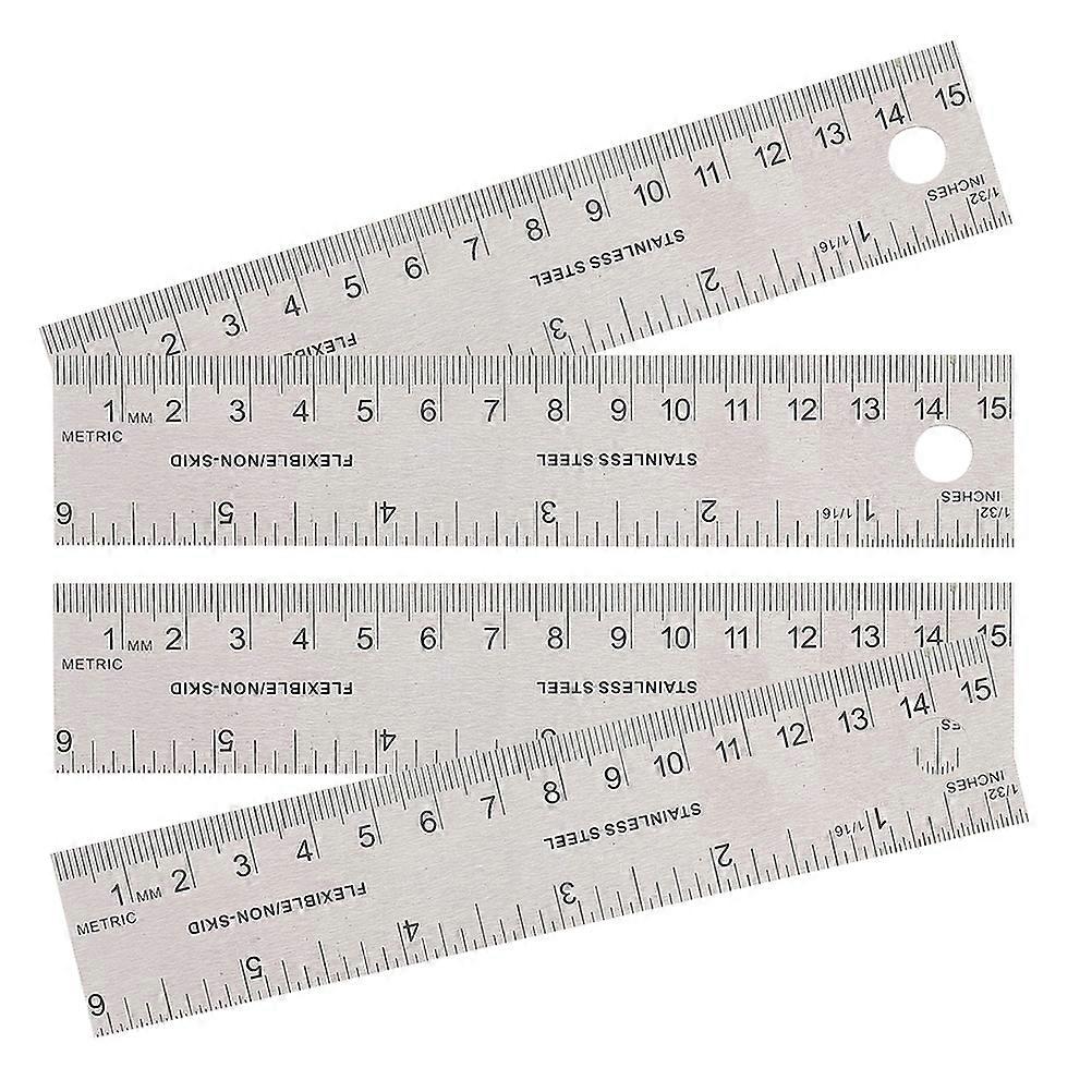 Precision Measuring Cork Backing Rulers For Student Use In Schools And Classrooms 15.00X3.50X0.50CM