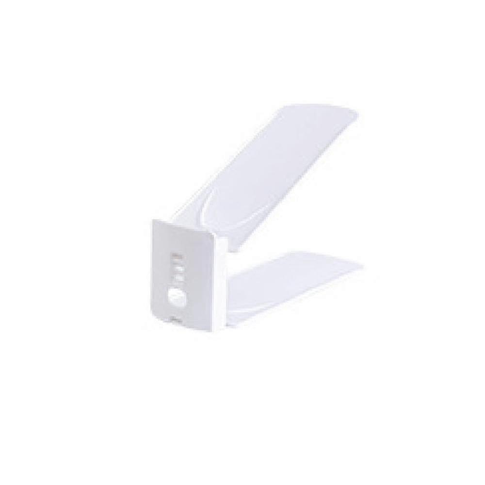 2pcs Shoe Slot Storage Rack Piece Adjustable Double Layer Shoe Rack Space Saving Storage Rack Stand