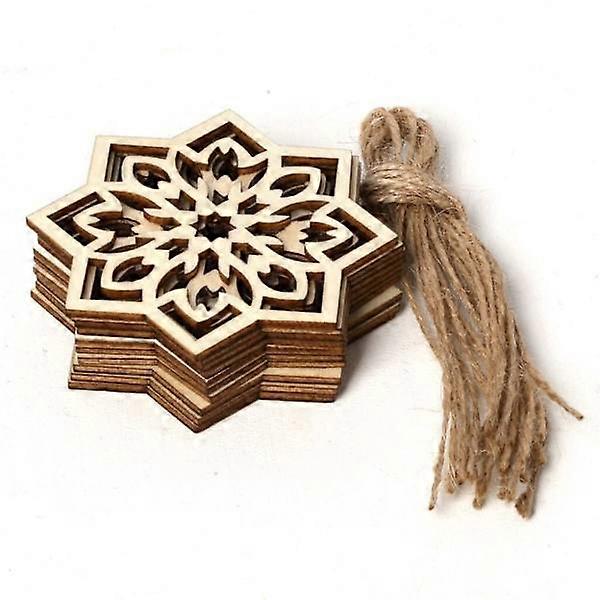 20pcs Ramadan Eid Mubarak wooden decorations E-20PCS E-20PCS
