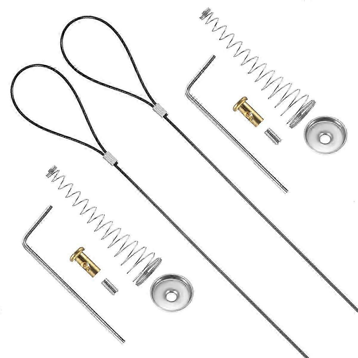 Gate Latch Cable Pull String,Adjustable Spring Door Latch Opener