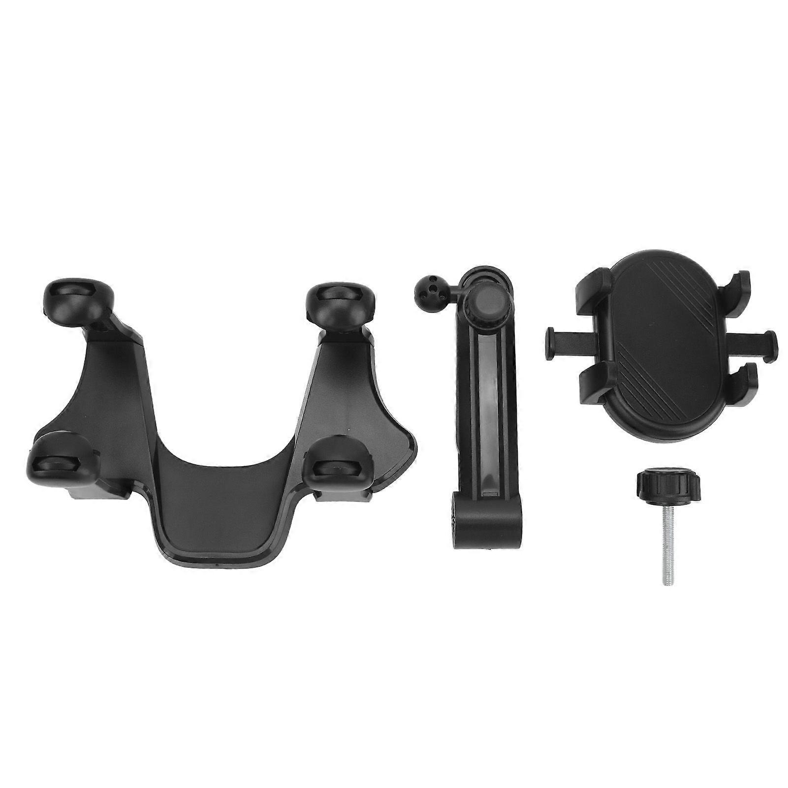 Multifunctional phone bracket mount for car rearview mirror