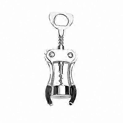 Compact Stainless Steel Corkscrew for Wine Bottles